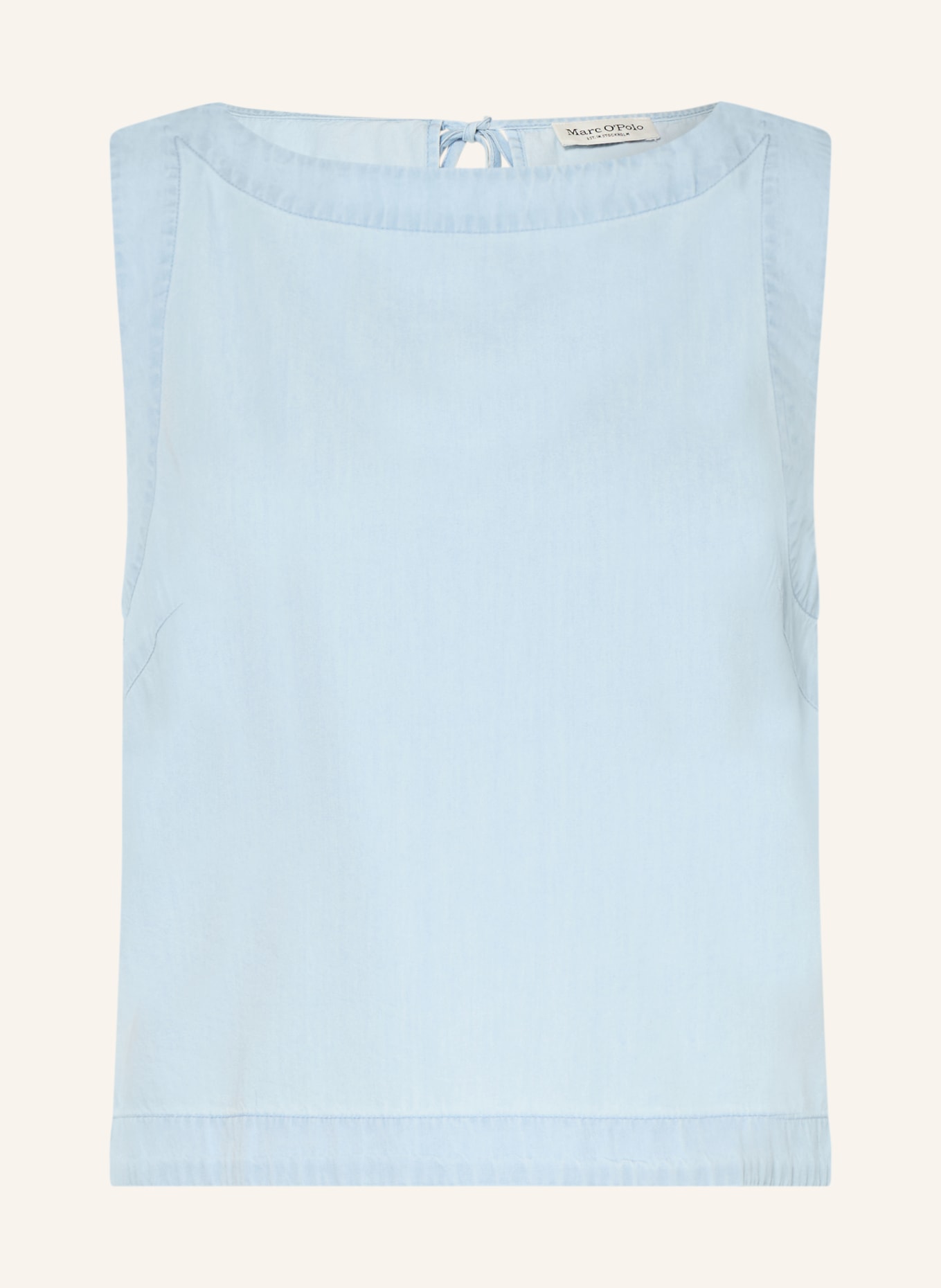 Marc O'Polo Top in Jeansoptik: HELLBLAU
