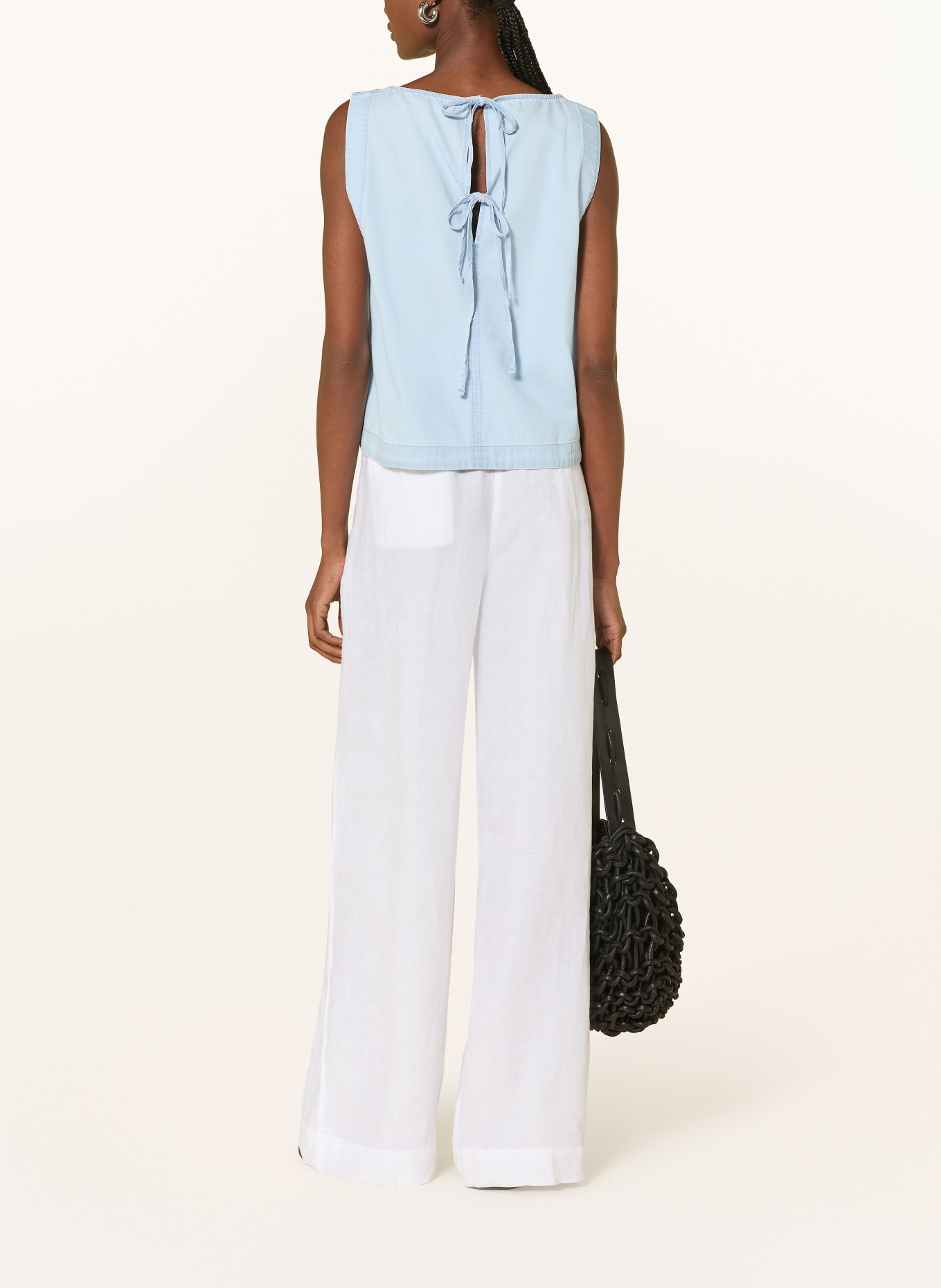 Marc O'Polo Top in Jeansoptik: HELLBLAU