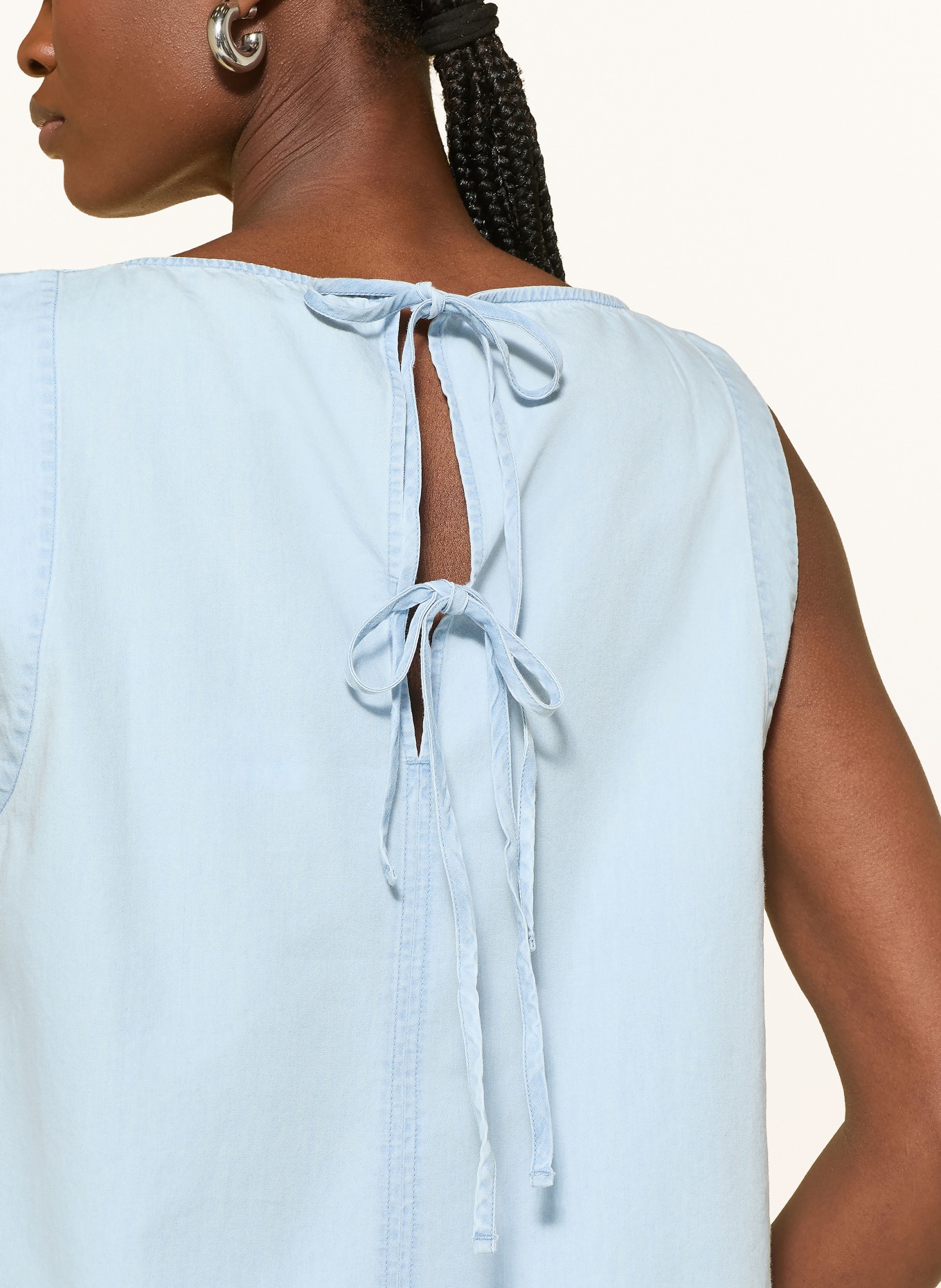 Marc O'Polo Top in Jeansoptik: HELLBLAU