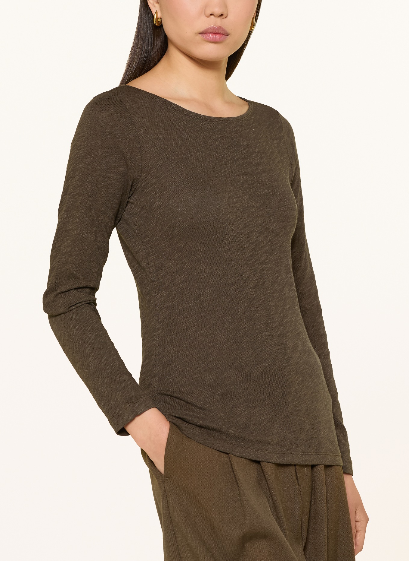 Marc O'Polo Longsleeve: KHAKI