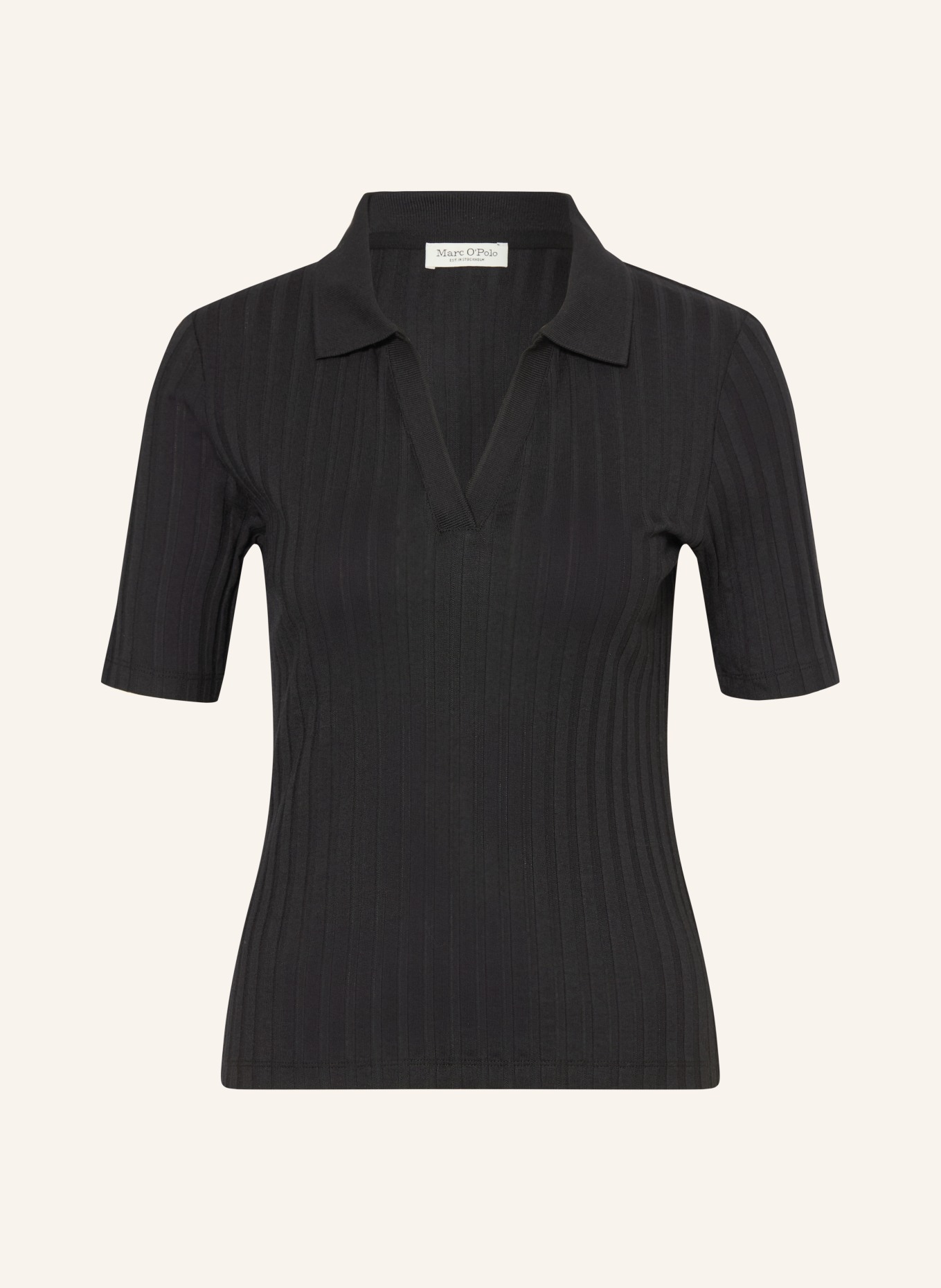Marc O'Polo Jersey-polotröja: SVART