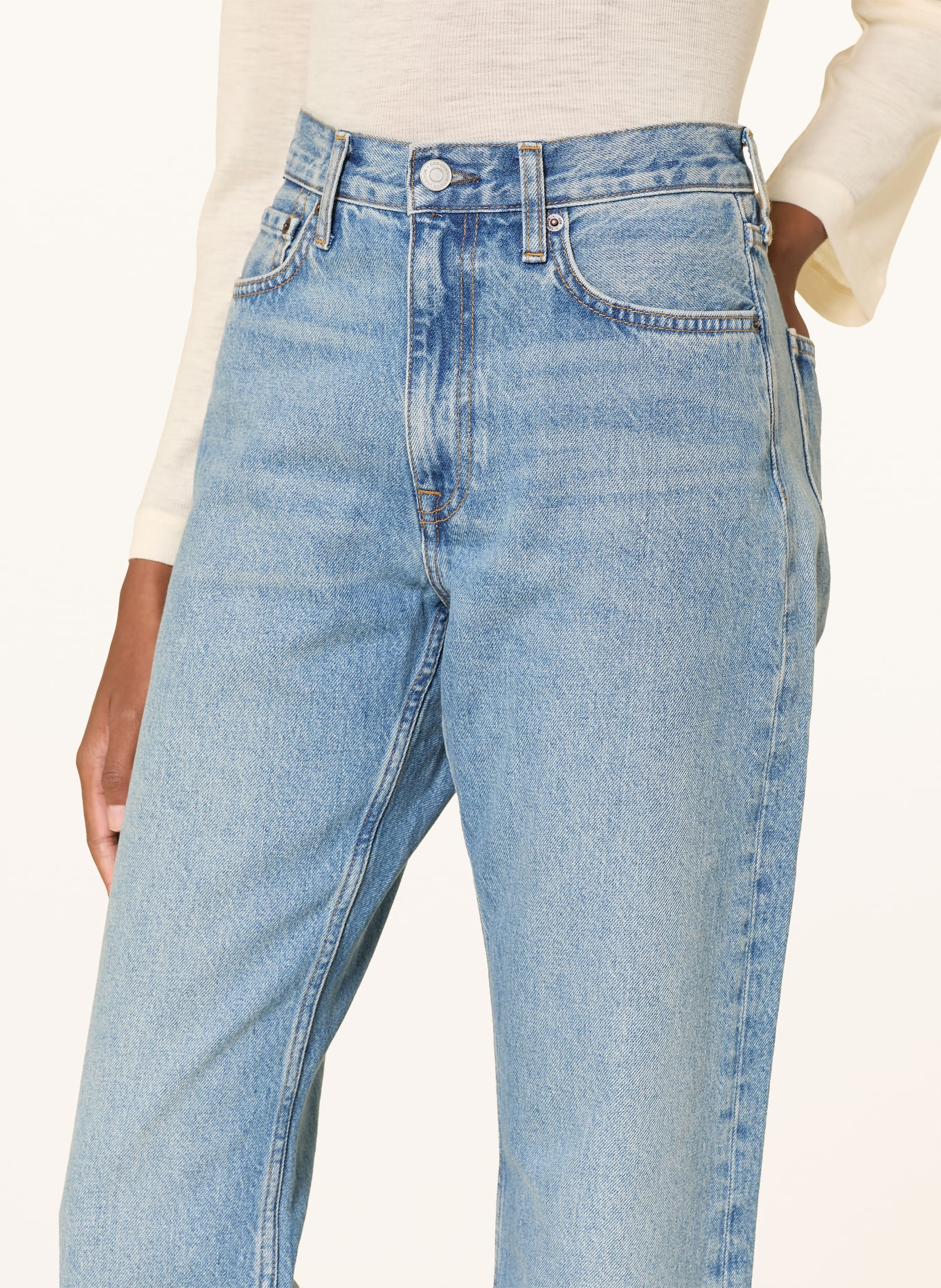 COS Straight Leg Jeans: 001 BLUE MEDIUM