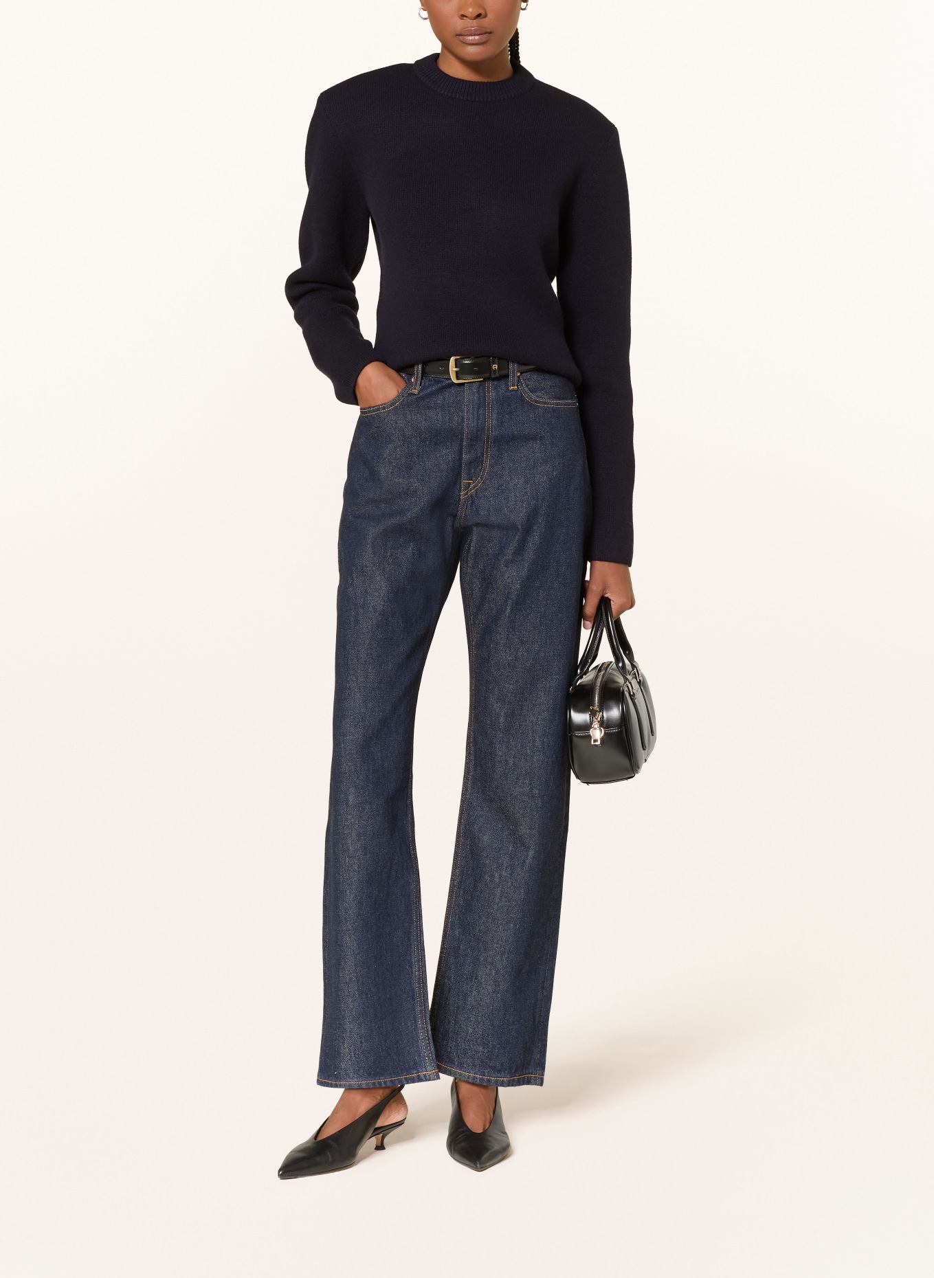 COS Straight Leg Jeans: 003 Blue Dark