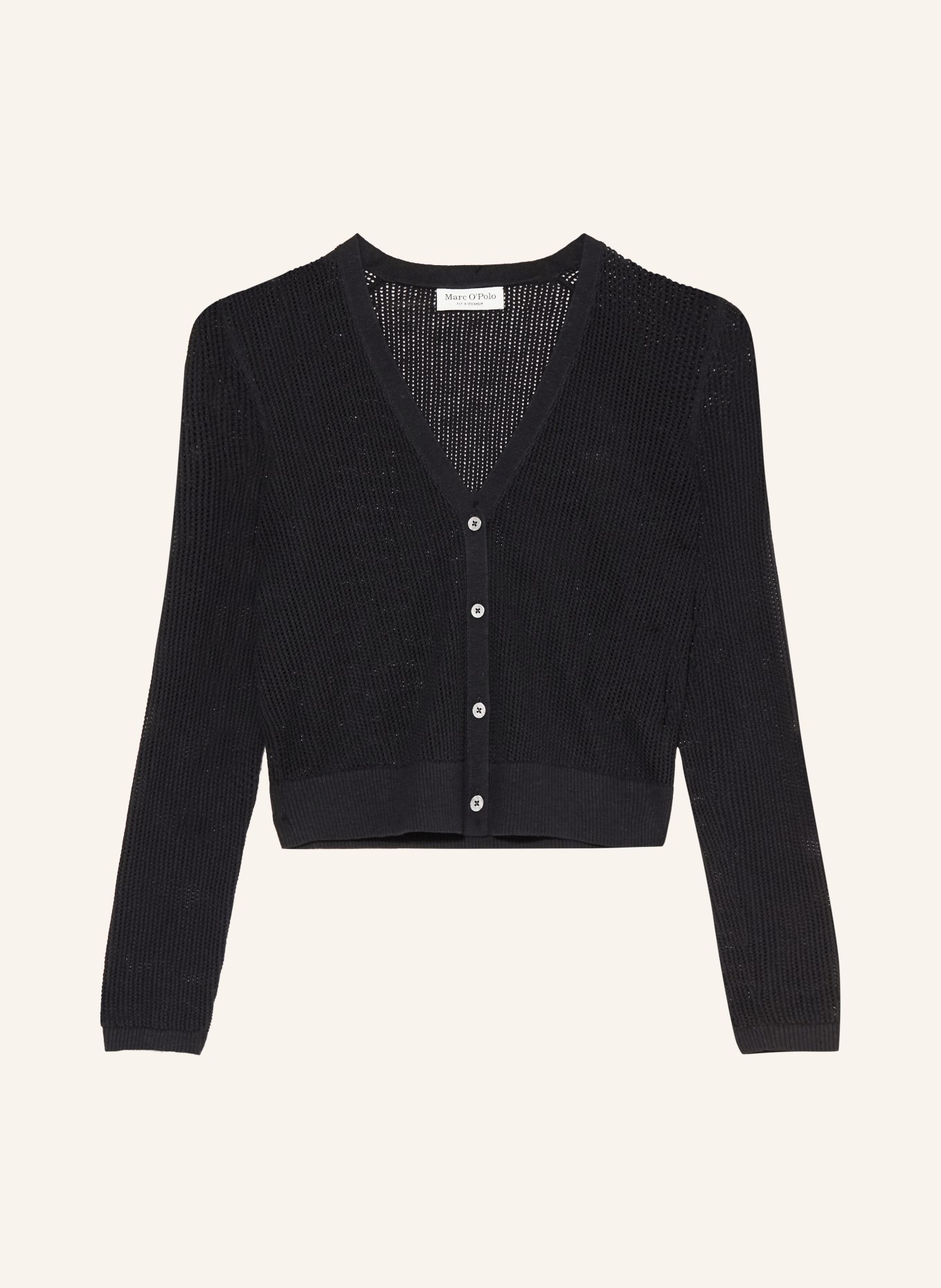 Marc O'Polo Cardigan: BLACK