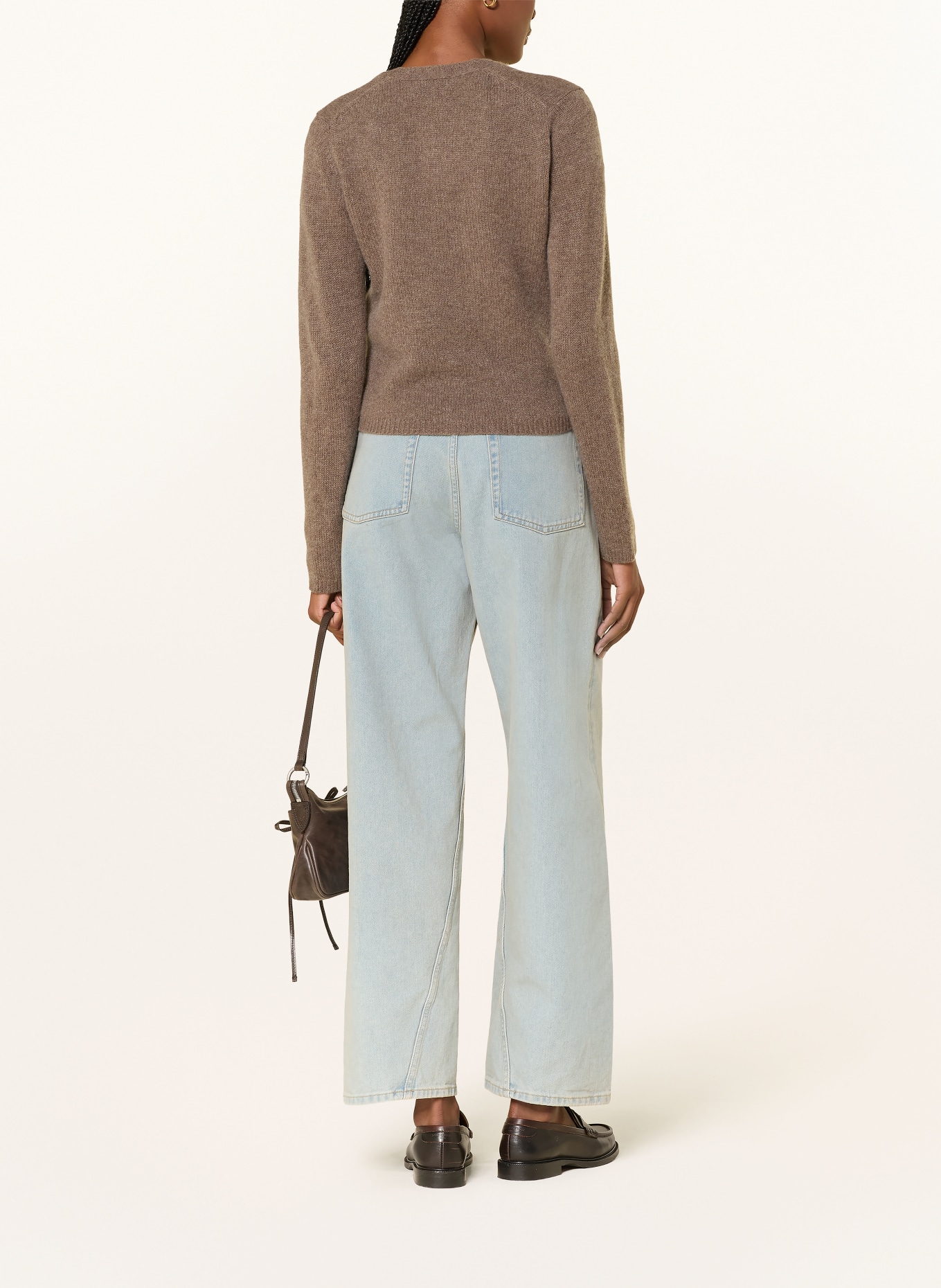 COS Strickjacke aus Cashmere: TAUPE