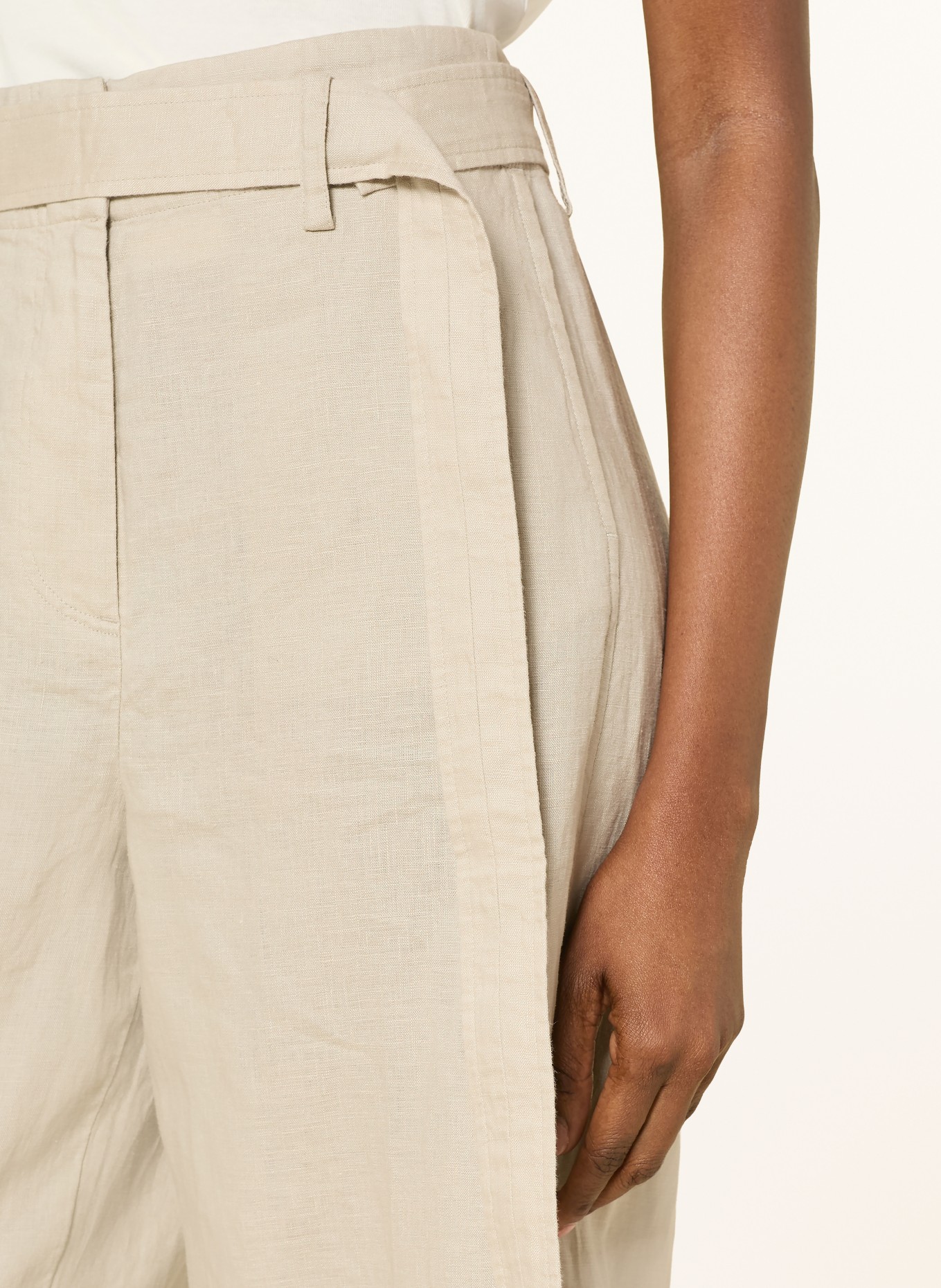 COS Marlenehose aus Leinen: BEIGE