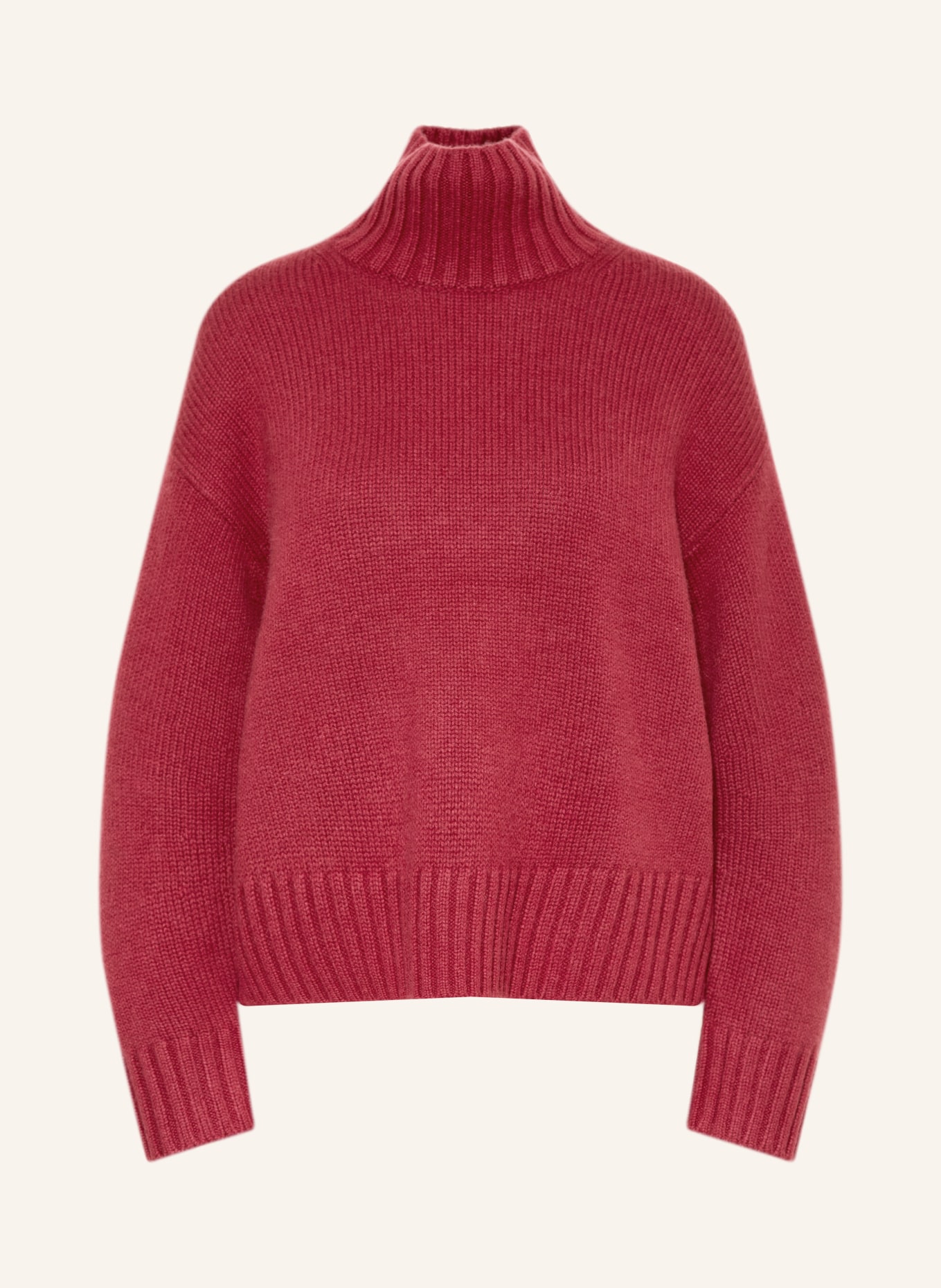 COS Cashmere-Pullover: DUNKELROT