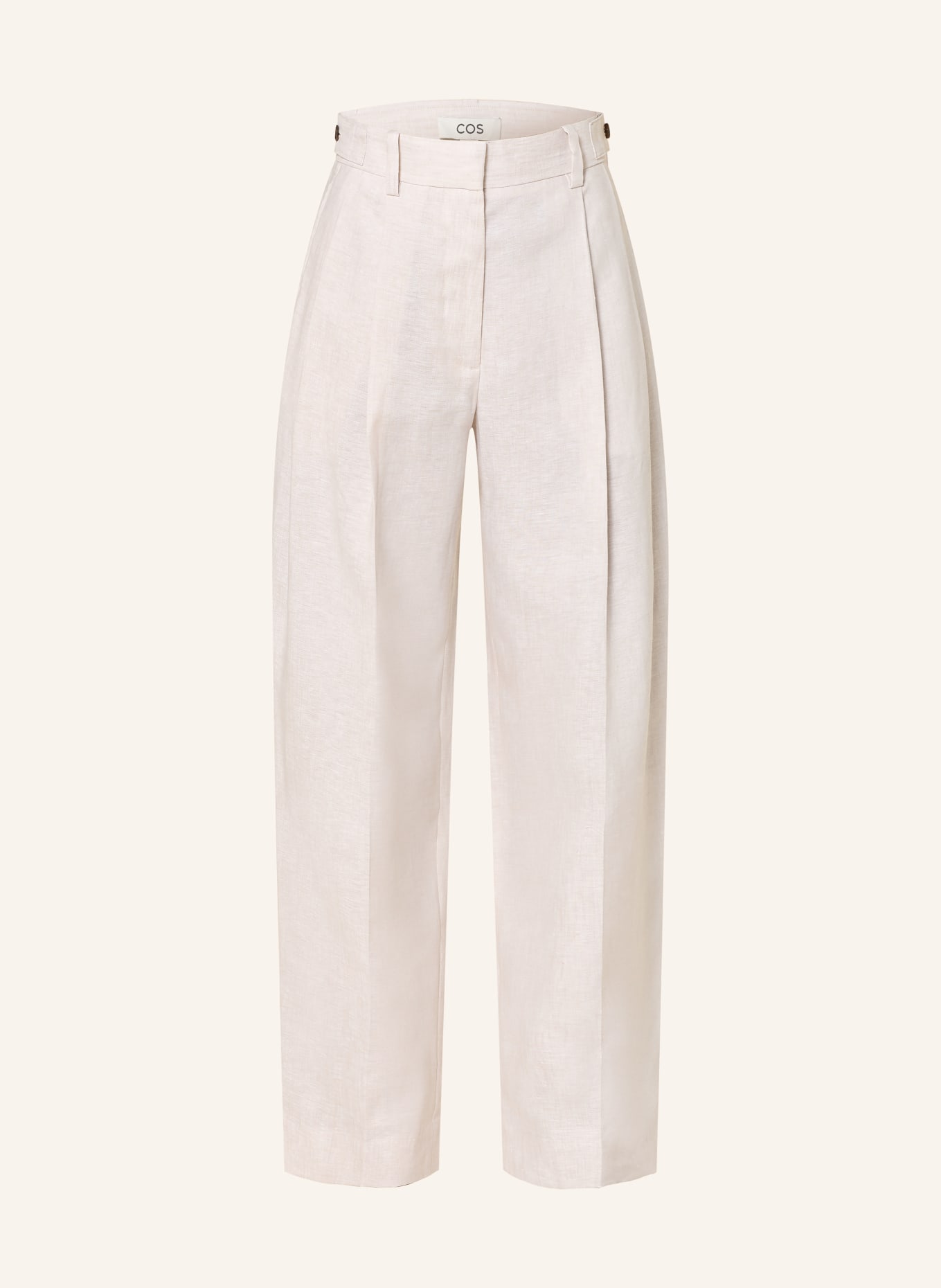 COS Marlenehose aus Leinen: BEIGE