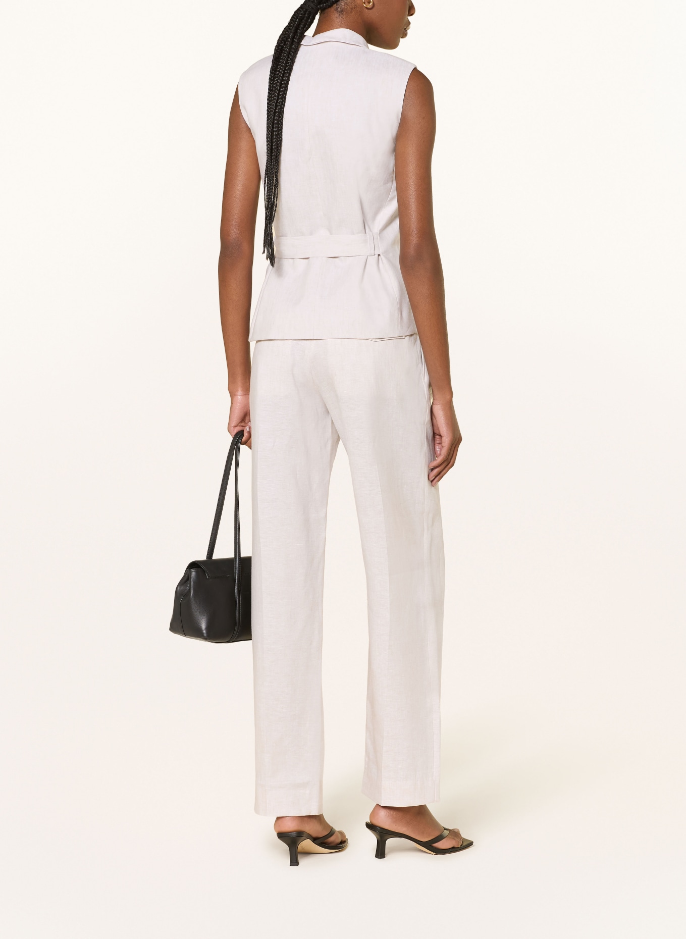 COS Marlenehose aus Leinen: BEIGE