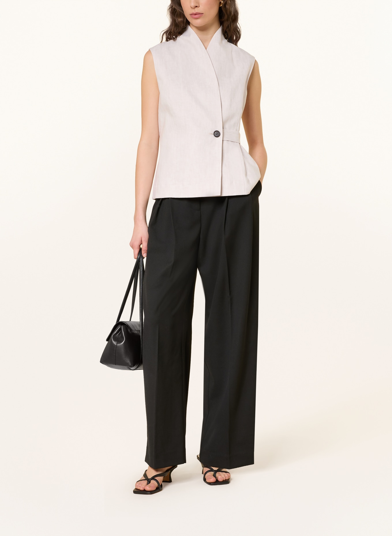 COS Blazerweste: BEIGE