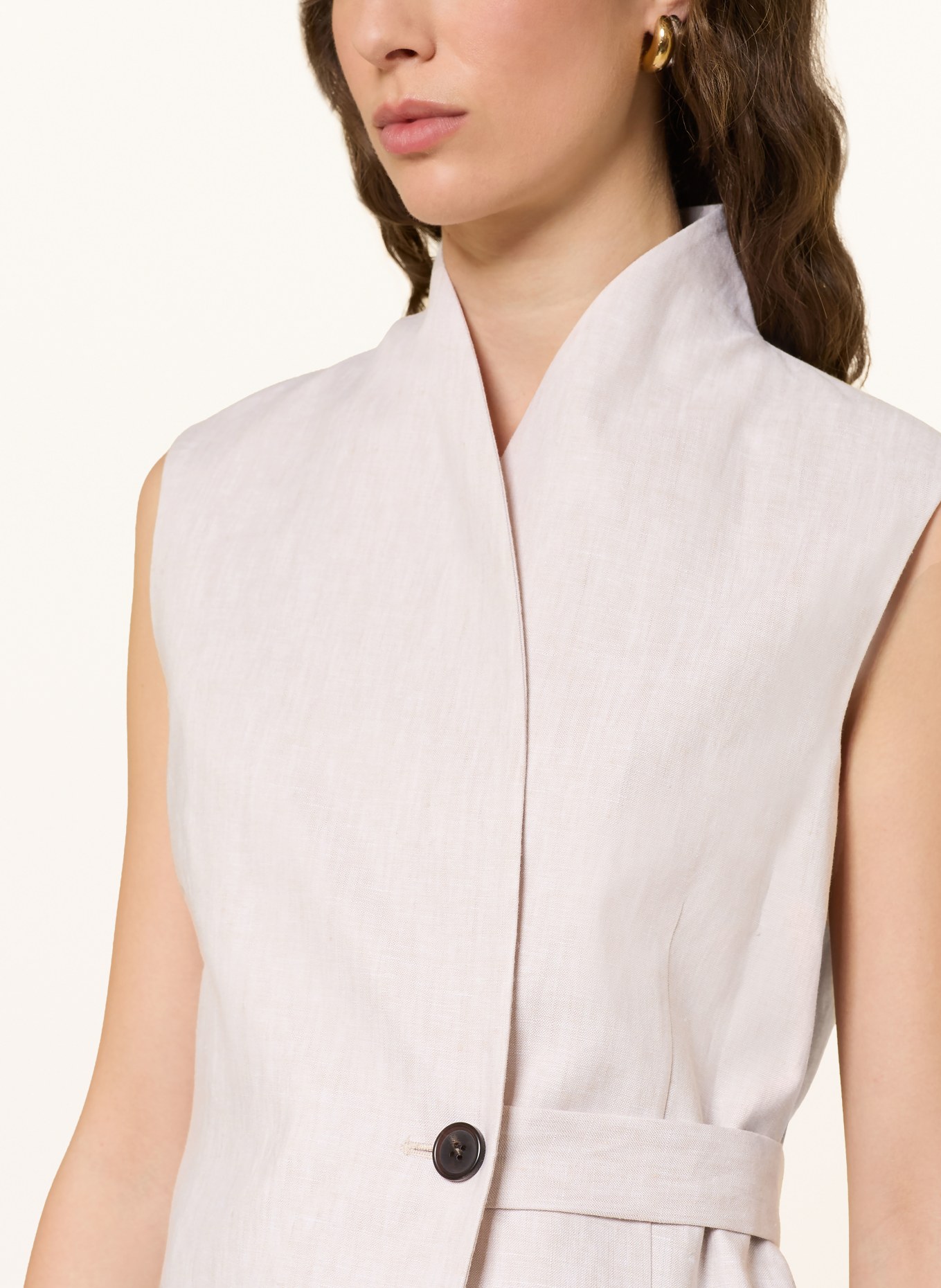 COS Blazerweste: BEIGE