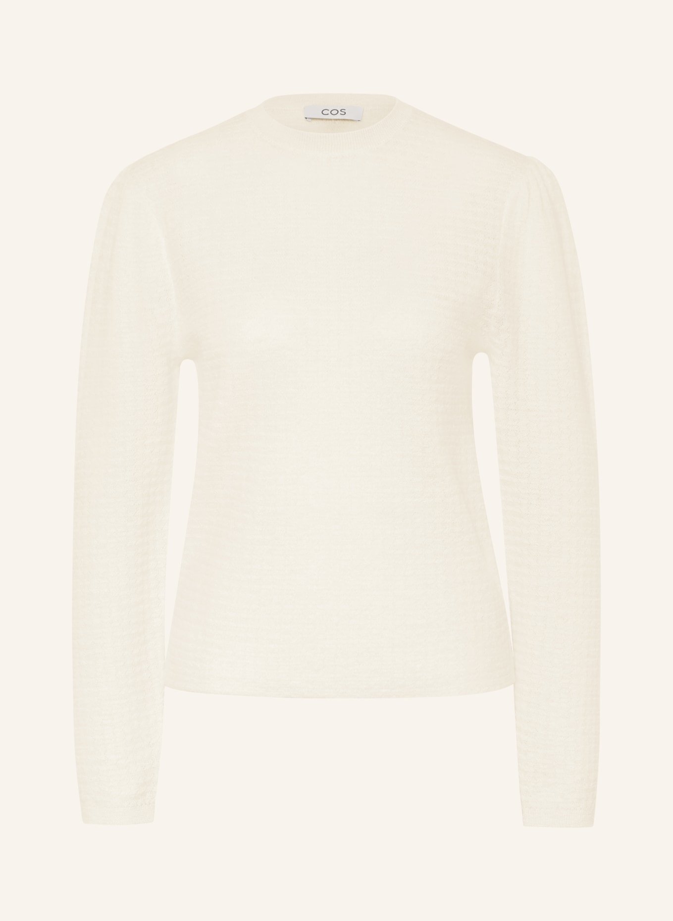 COS Pullover mit Mohair: ECRU