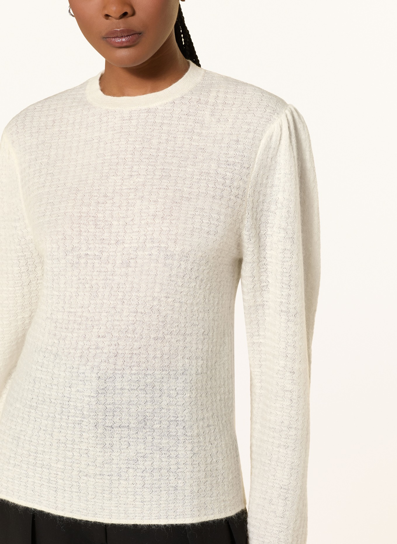 COS Pullover mit Mohair: ECRU