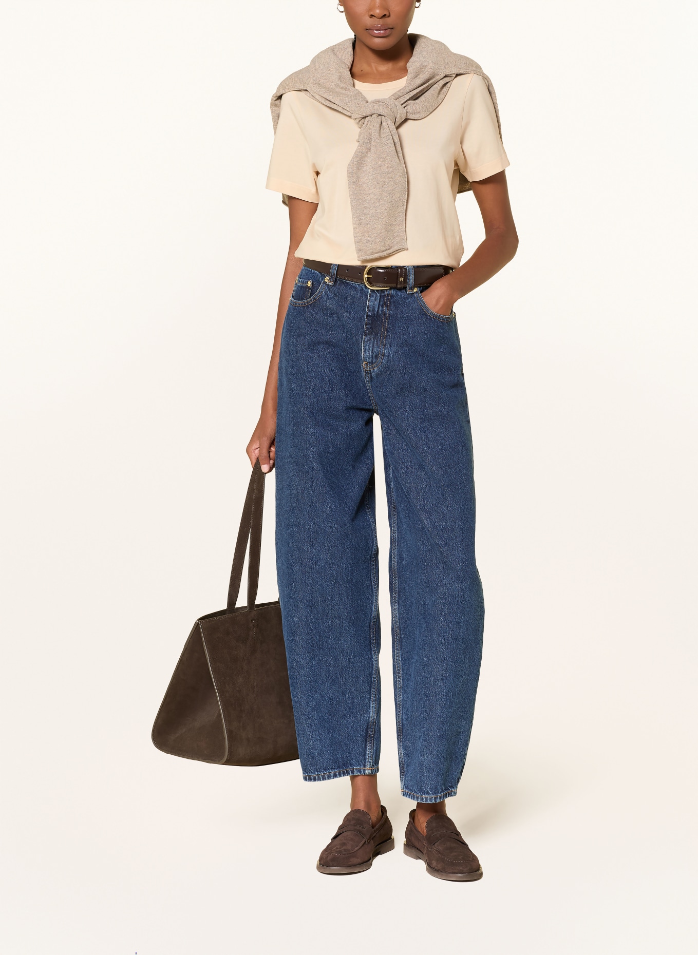 COS Koszulka: BEŻOWY