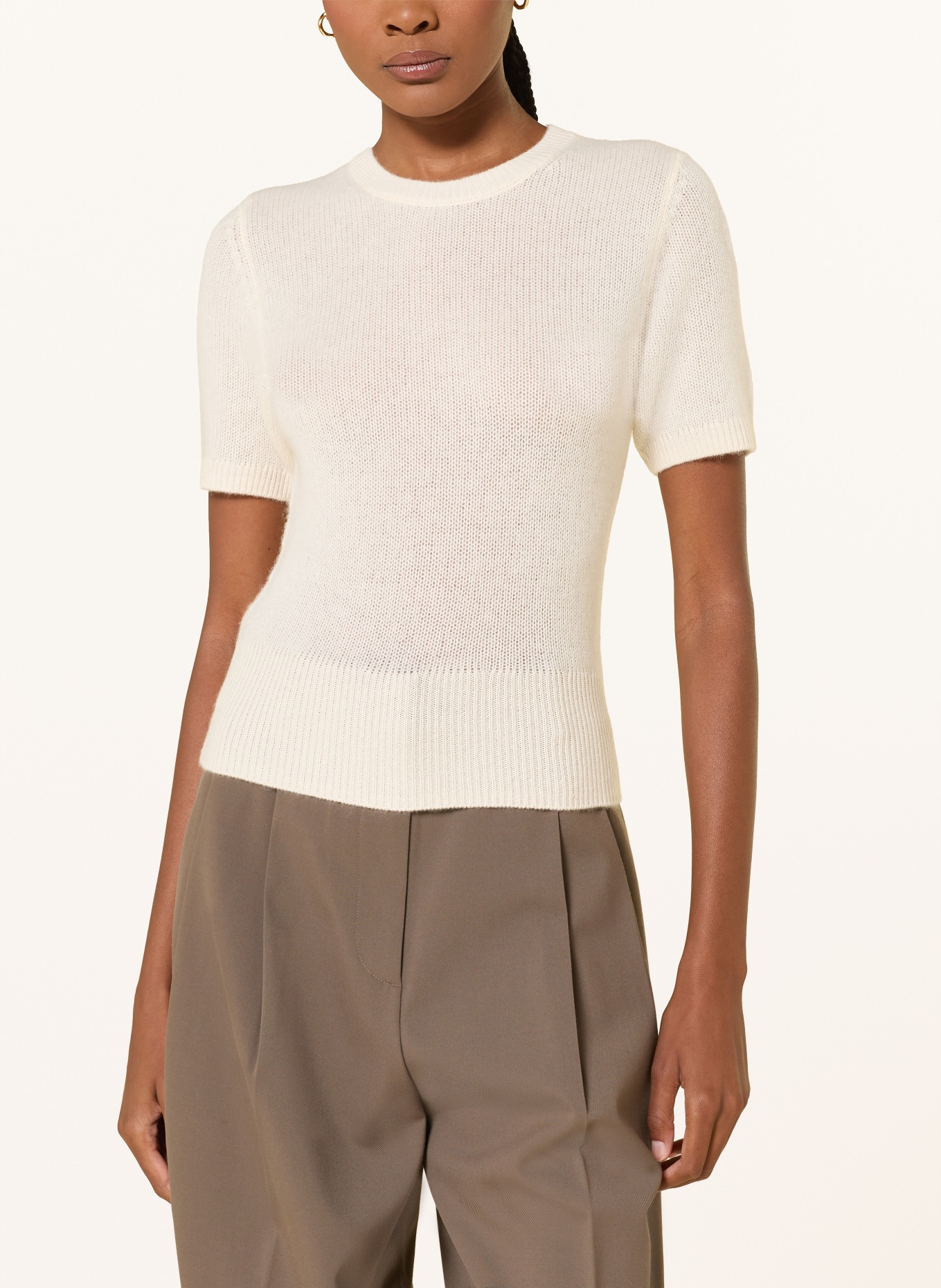 COS Pull en cachemire: CRÈME