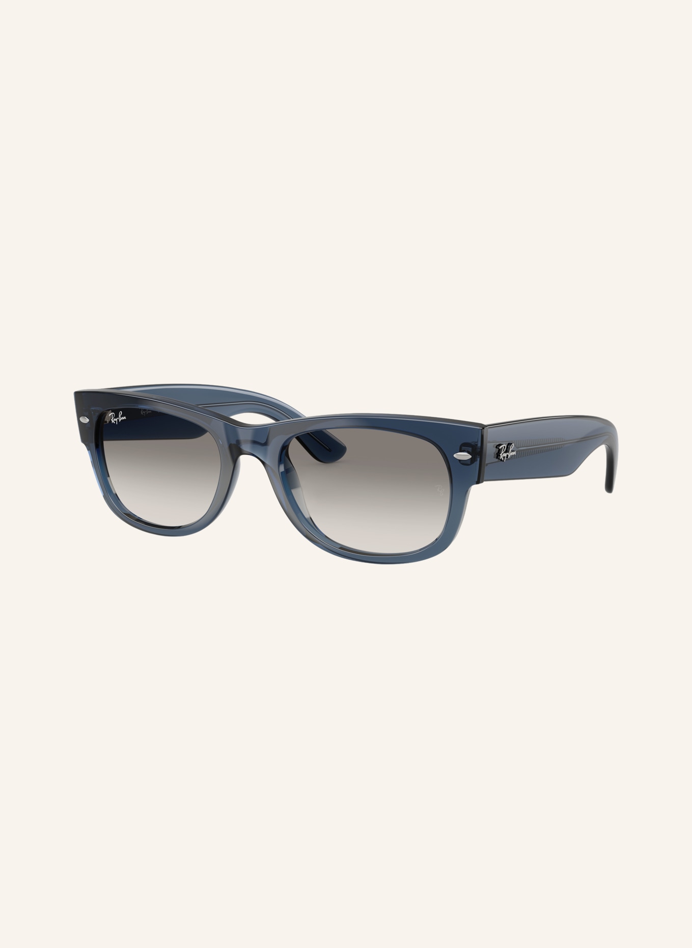 Ray-Ban Zonnebril RB0832S: DONKERBLAUW/GRIJS VERLOOP