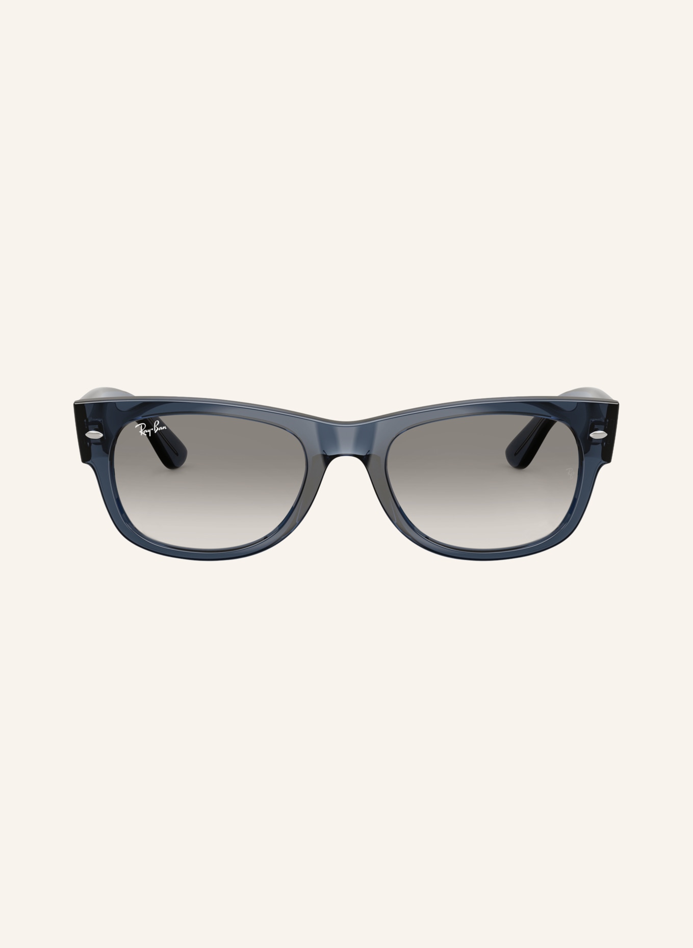 Ray-Ban Zonnebril RB0832S: DONKERBLAUW/GRIJS VERLOOP
