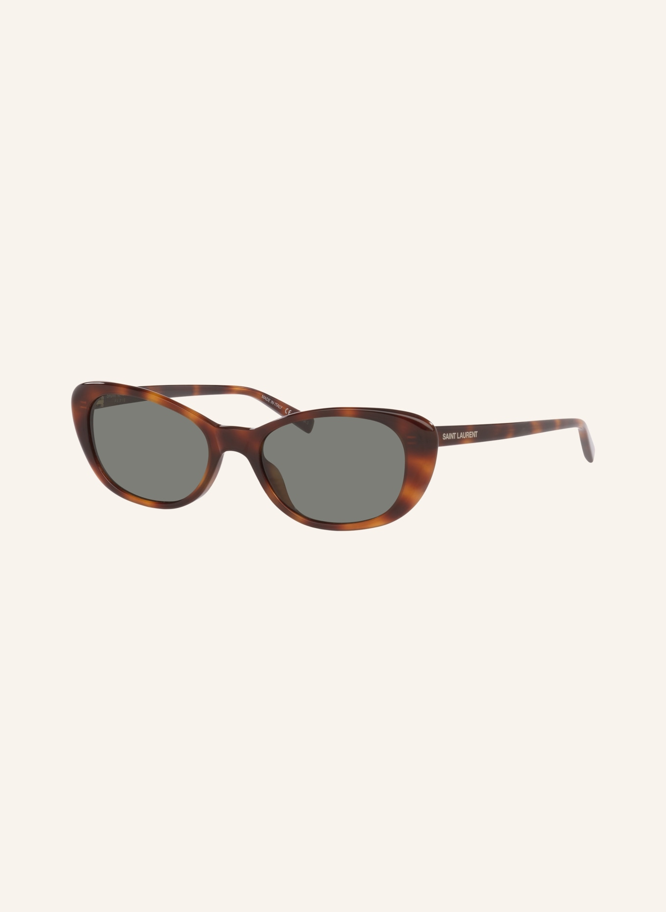 SAINT LAURENT Sunglasses YS000876: HAVANA/ DARK GREY