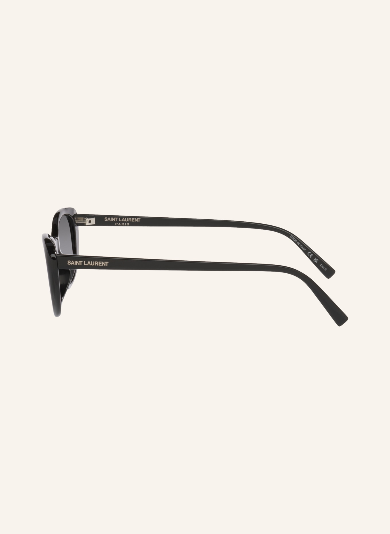 SAINT LAURENT Sunglasses YS000876: BLACK/DARK GRAY