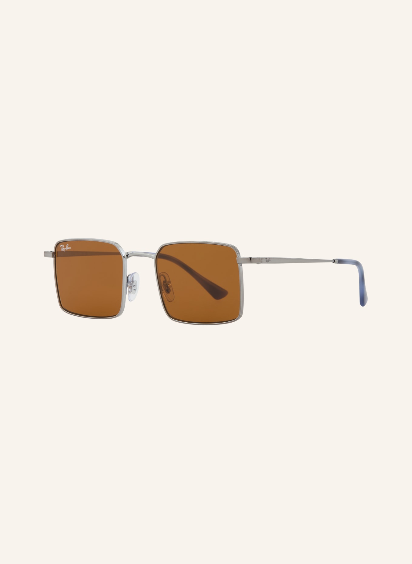 Ray-Ban Sonnenbrille RB3782: GRAU/ DUNKELBRAUN