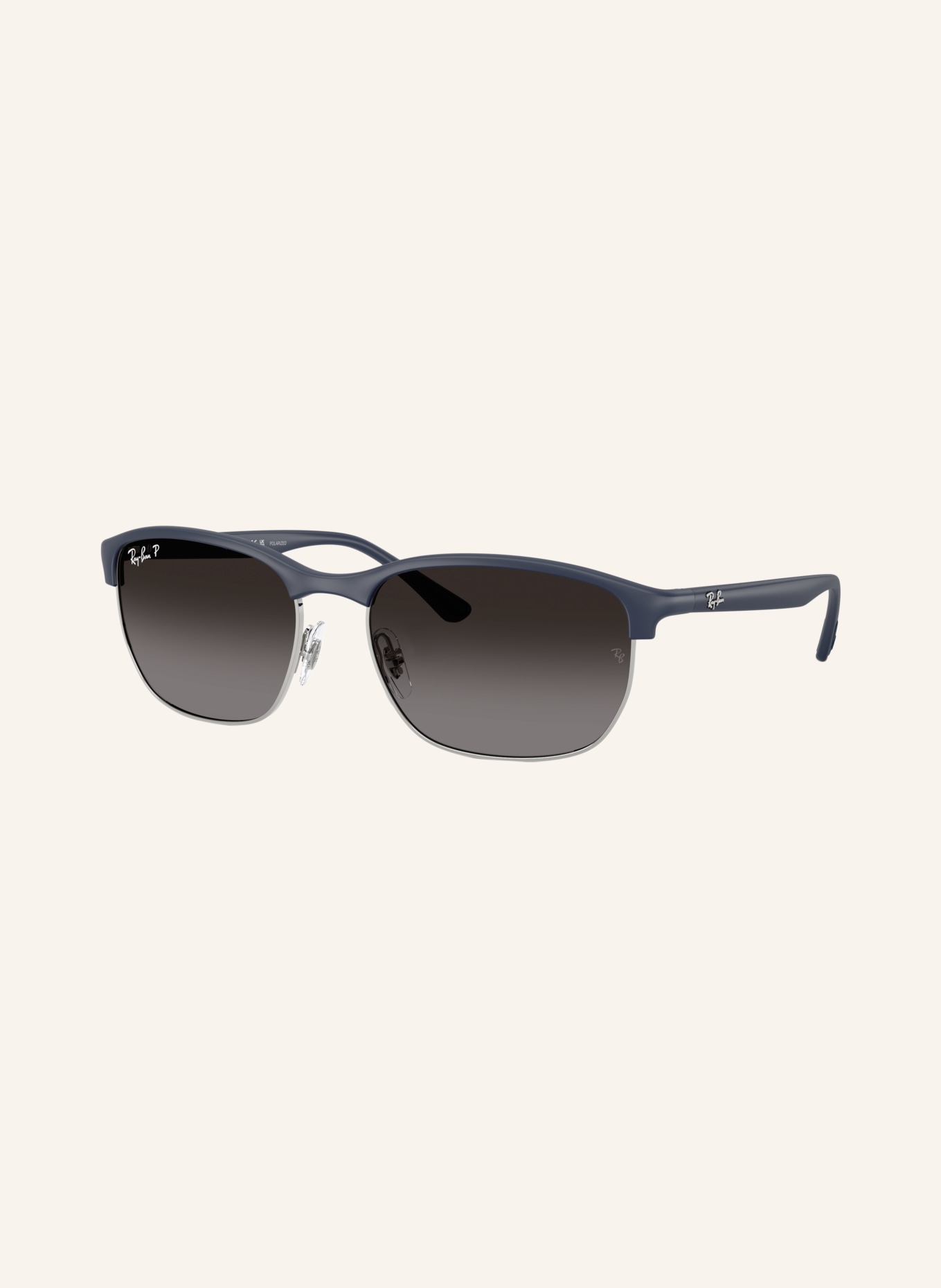 Ray-Ban Sonnenbrille RB4469: DUNKELBLAU/ GRAU POLARISIERT