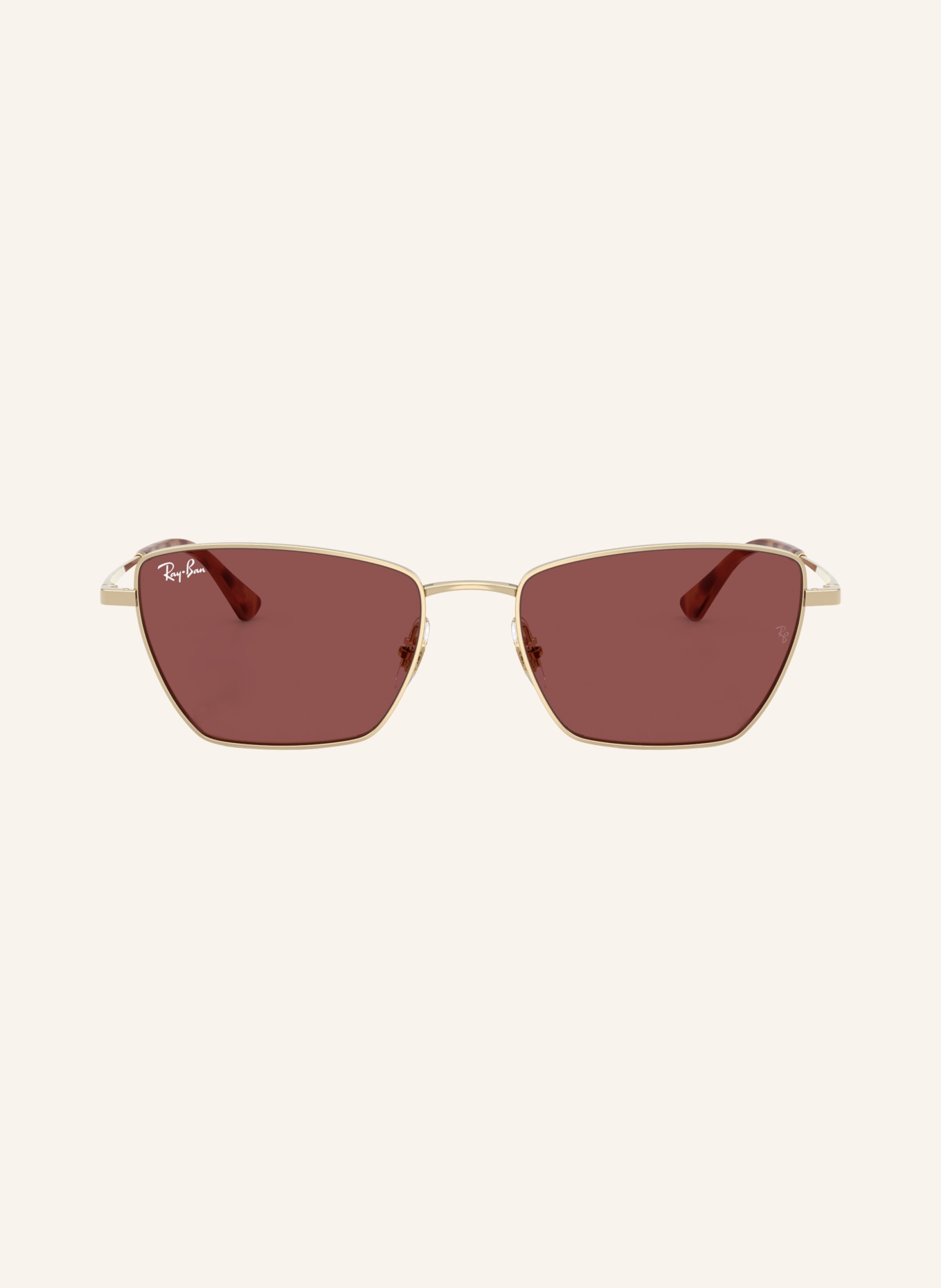 Ray-Ban Sunglasses RB3783: GOLD / DARK PURPLE