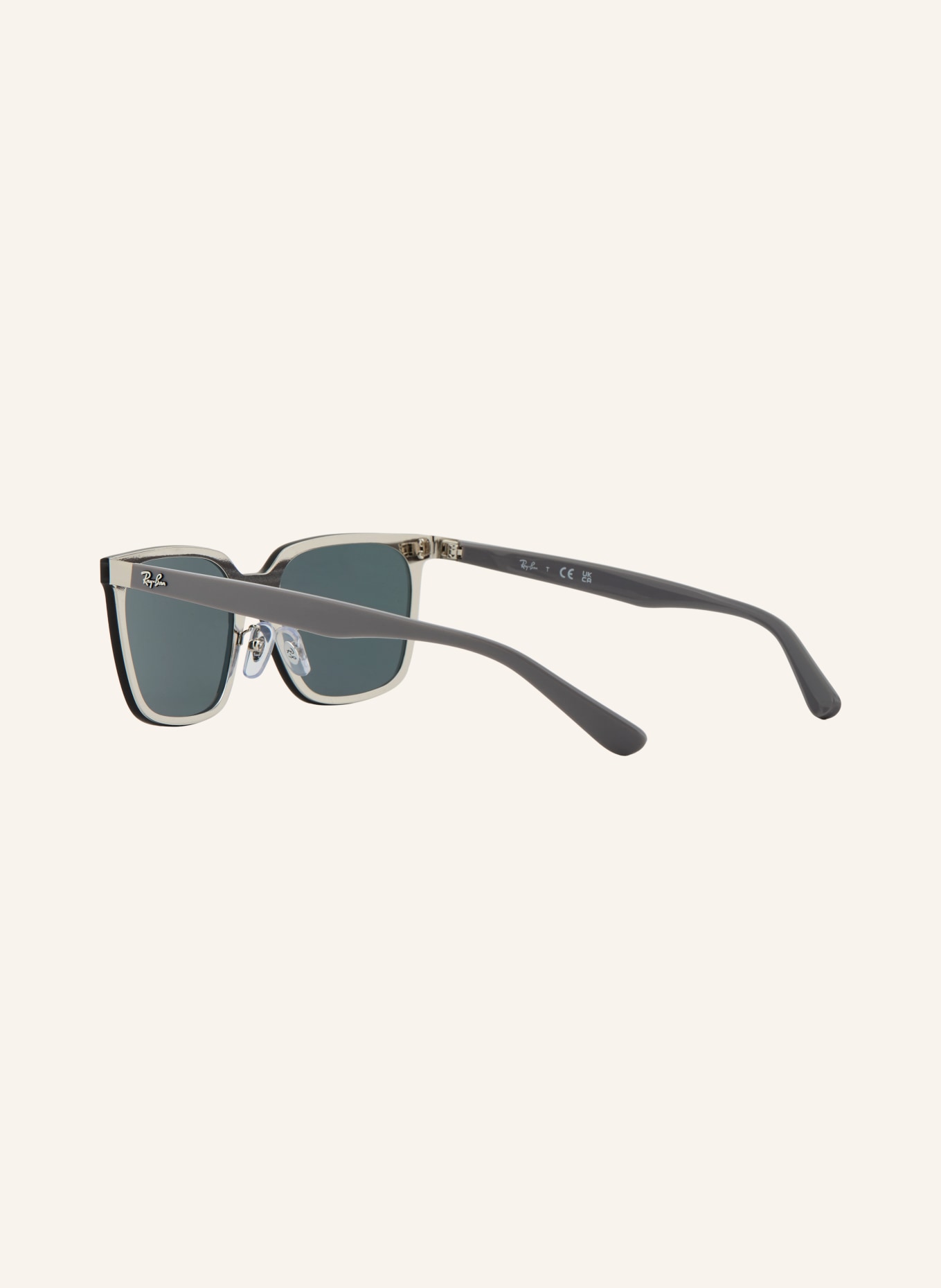 Ray-Ban Sonnenbrille RB3784D: SCHWARZ/ GRAU