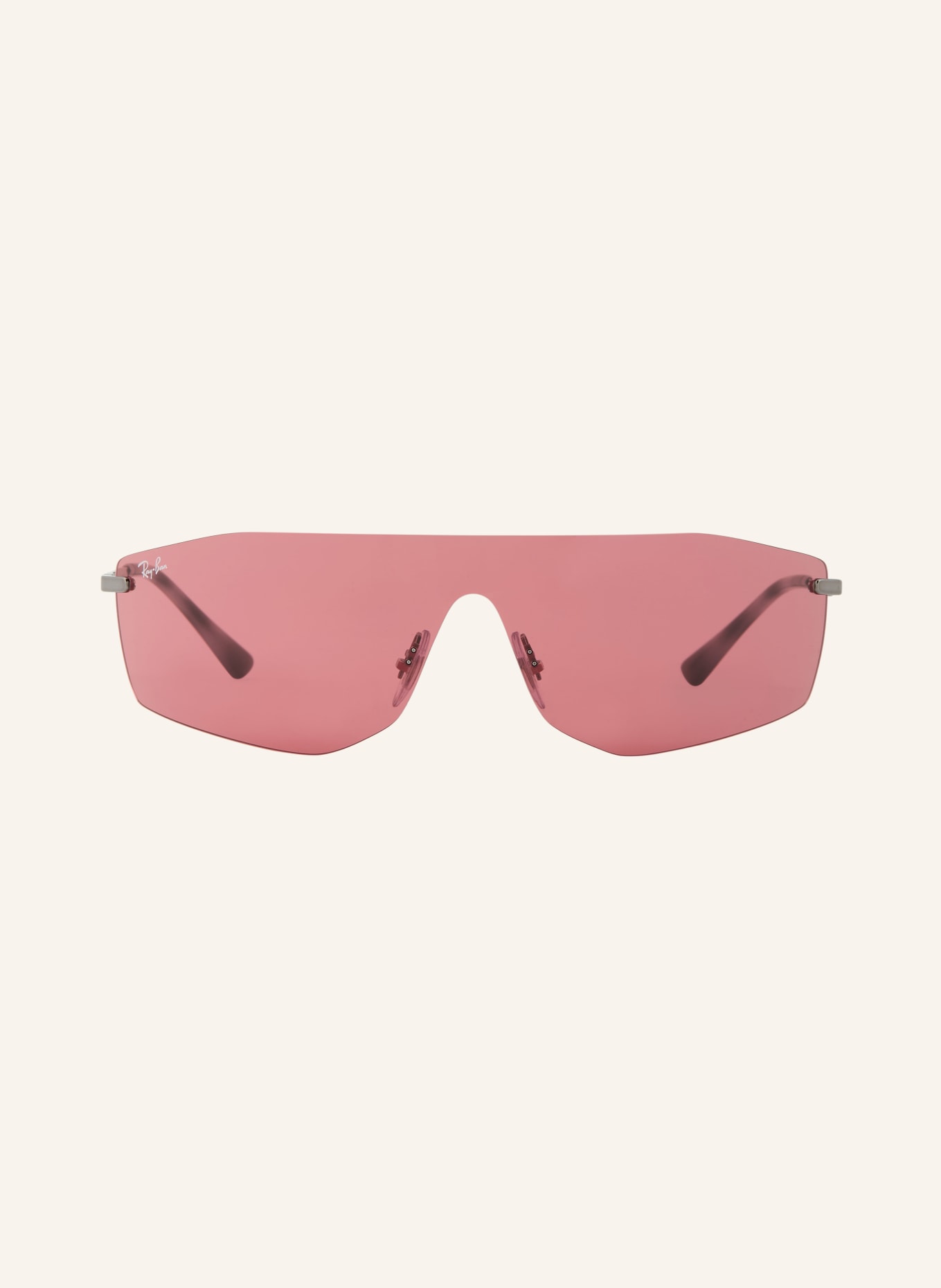 Ray-Ban Sonnenrbrille RB3781: GRAU/ ROT