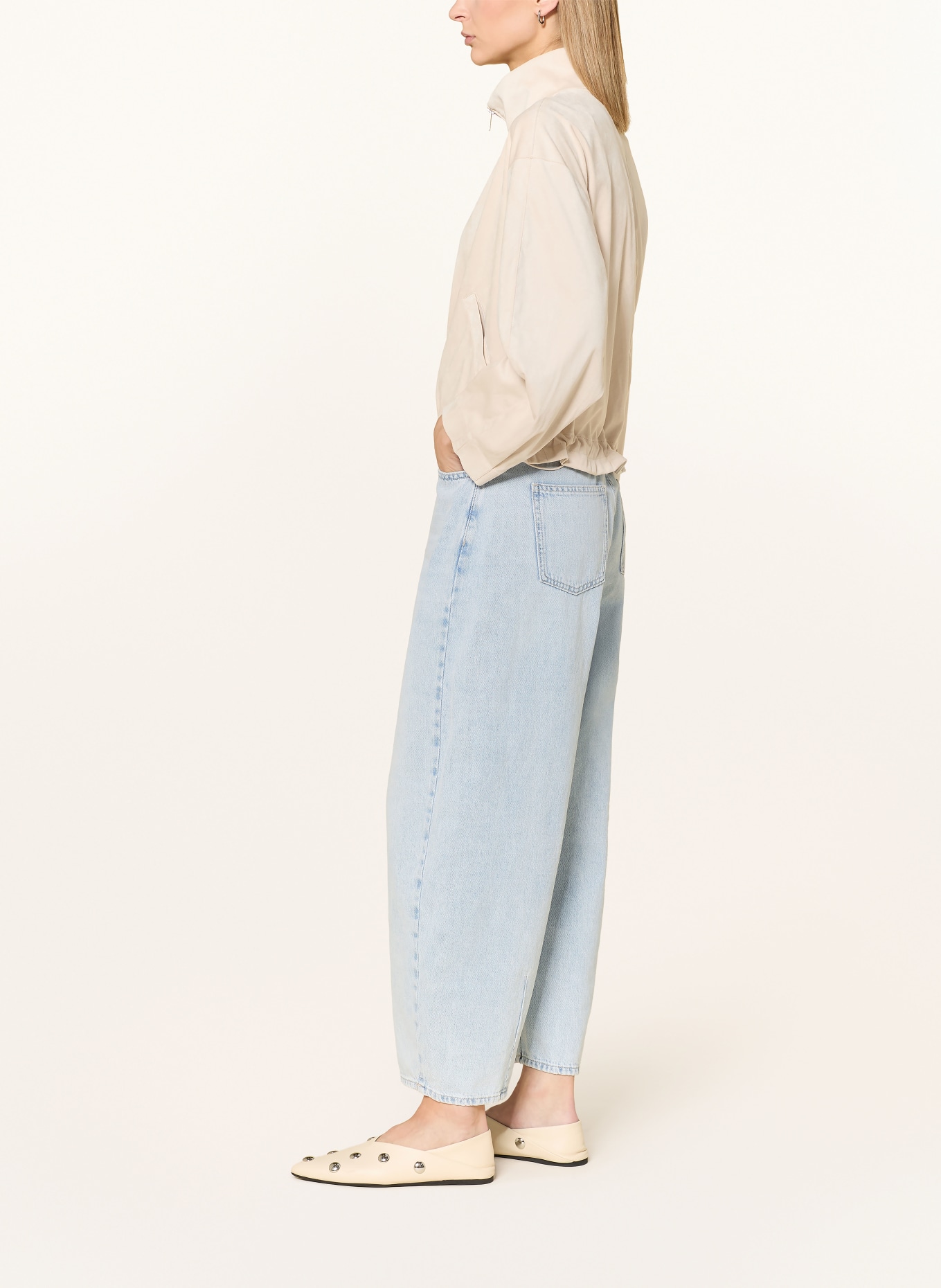 OPUS Džíny s rozšířenými nohavicemi LOLAH BREATH: 70348 light sun blue