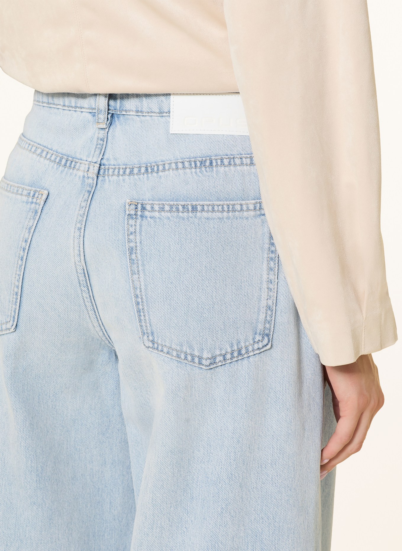 OPUS Džíny s rozšířenými nohavicemi LOLAH BREATH: 70348 light sun blue