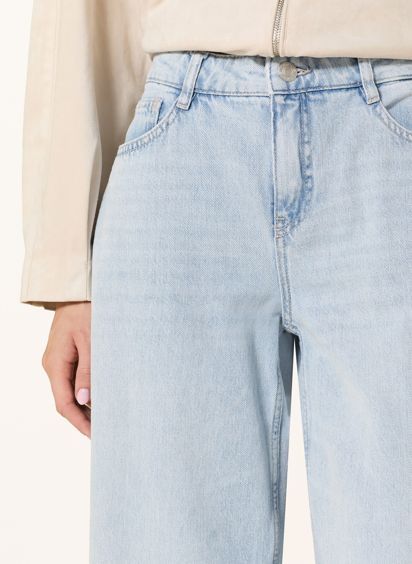 OPUS Džíny s rozšířenými nohavicemi LOLAH BREATH: 70348 light sun blue