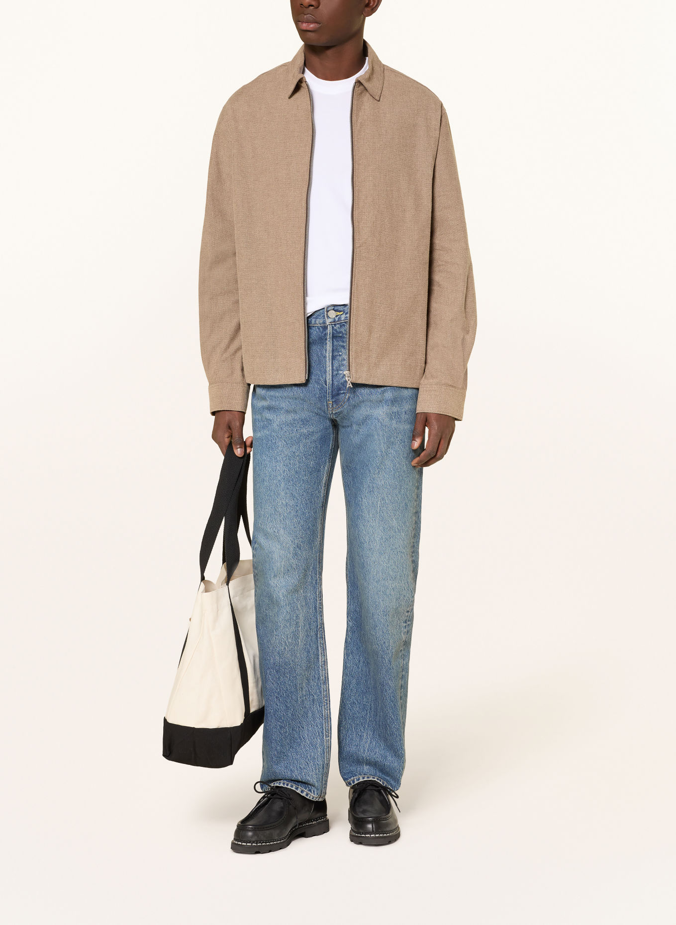 ARMEDANGELS Jas: BEIGE