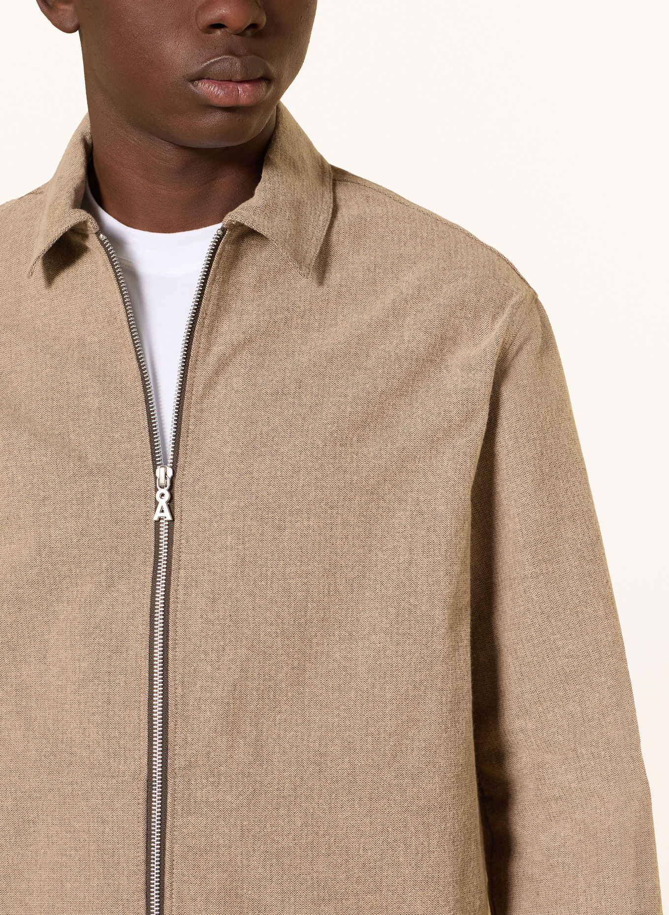 ARMEDANGELS Jas: BEIGE