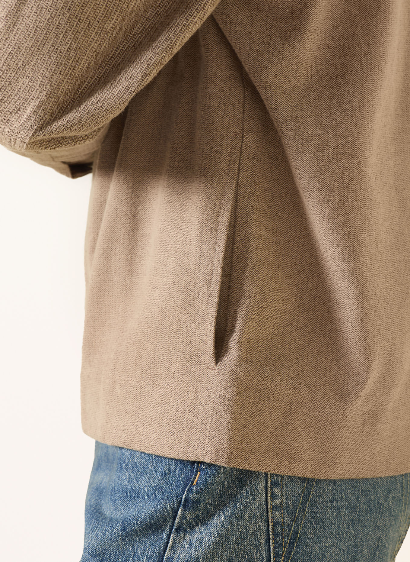 ARMEDANGELS Jas: BEIGE