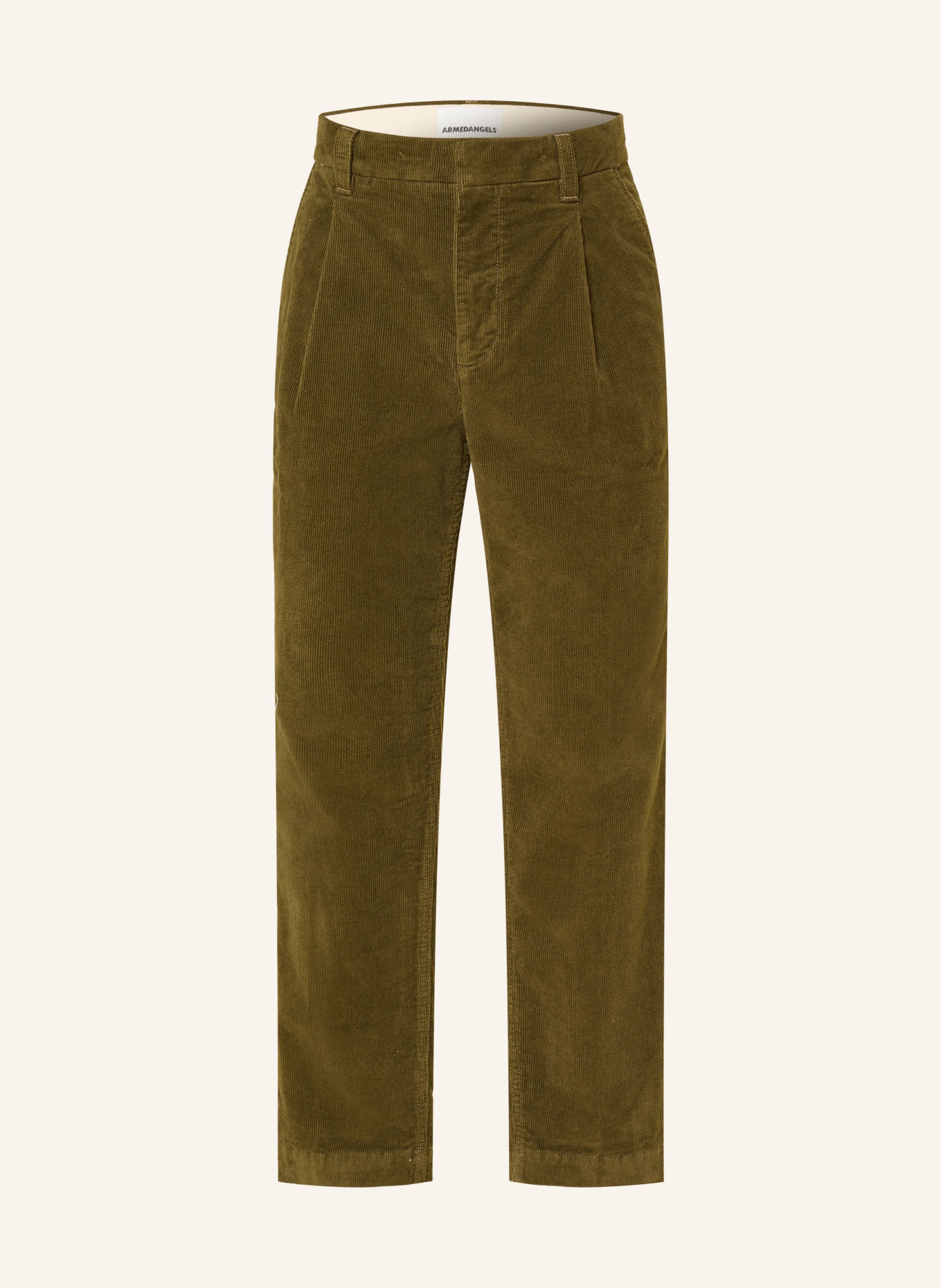 ARMEDANGELS Corduroybroek TAAMIR Regular Fit: OLIJF