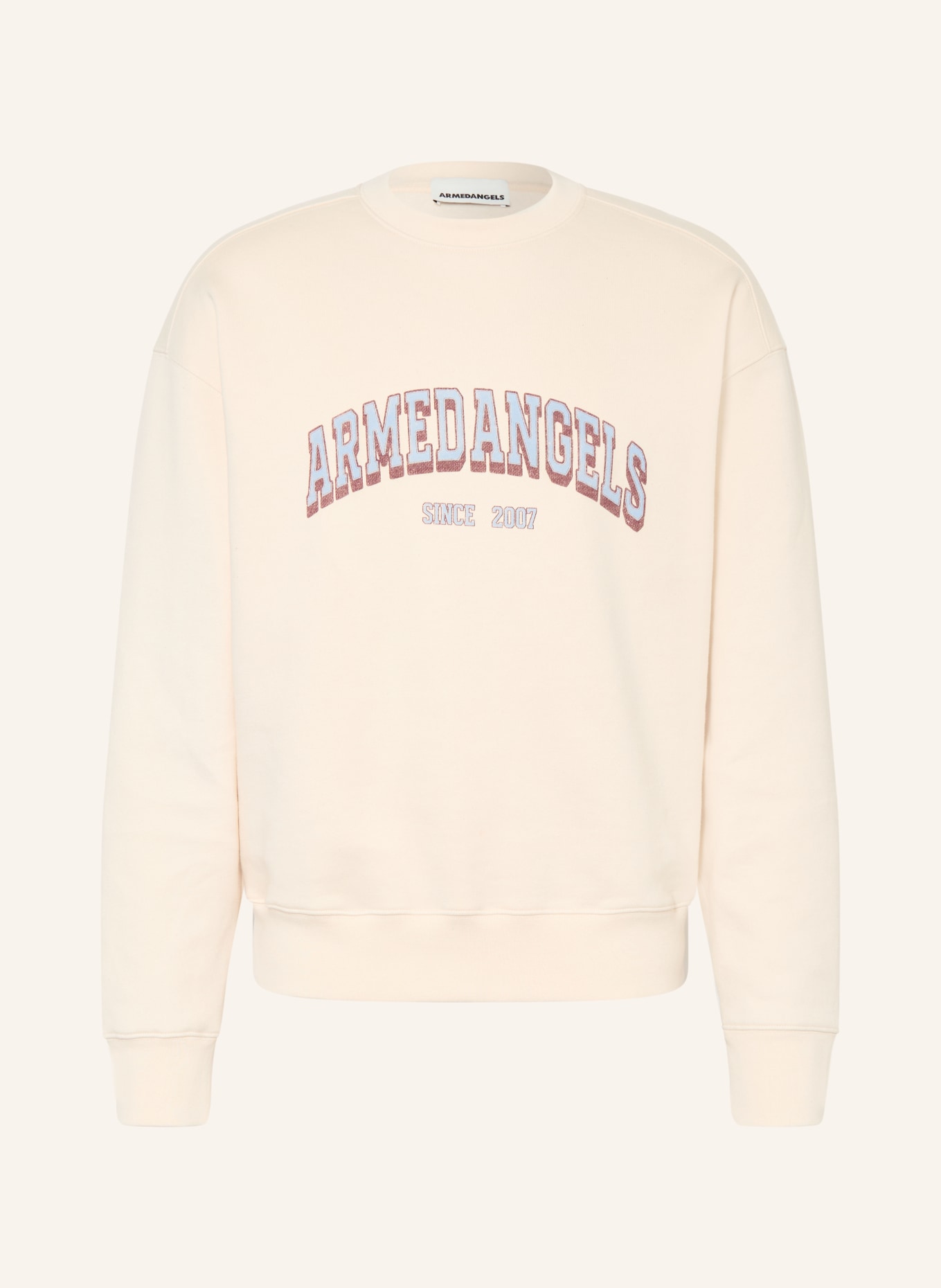 ARMEDANGELS Sweatshirt: CRÈME