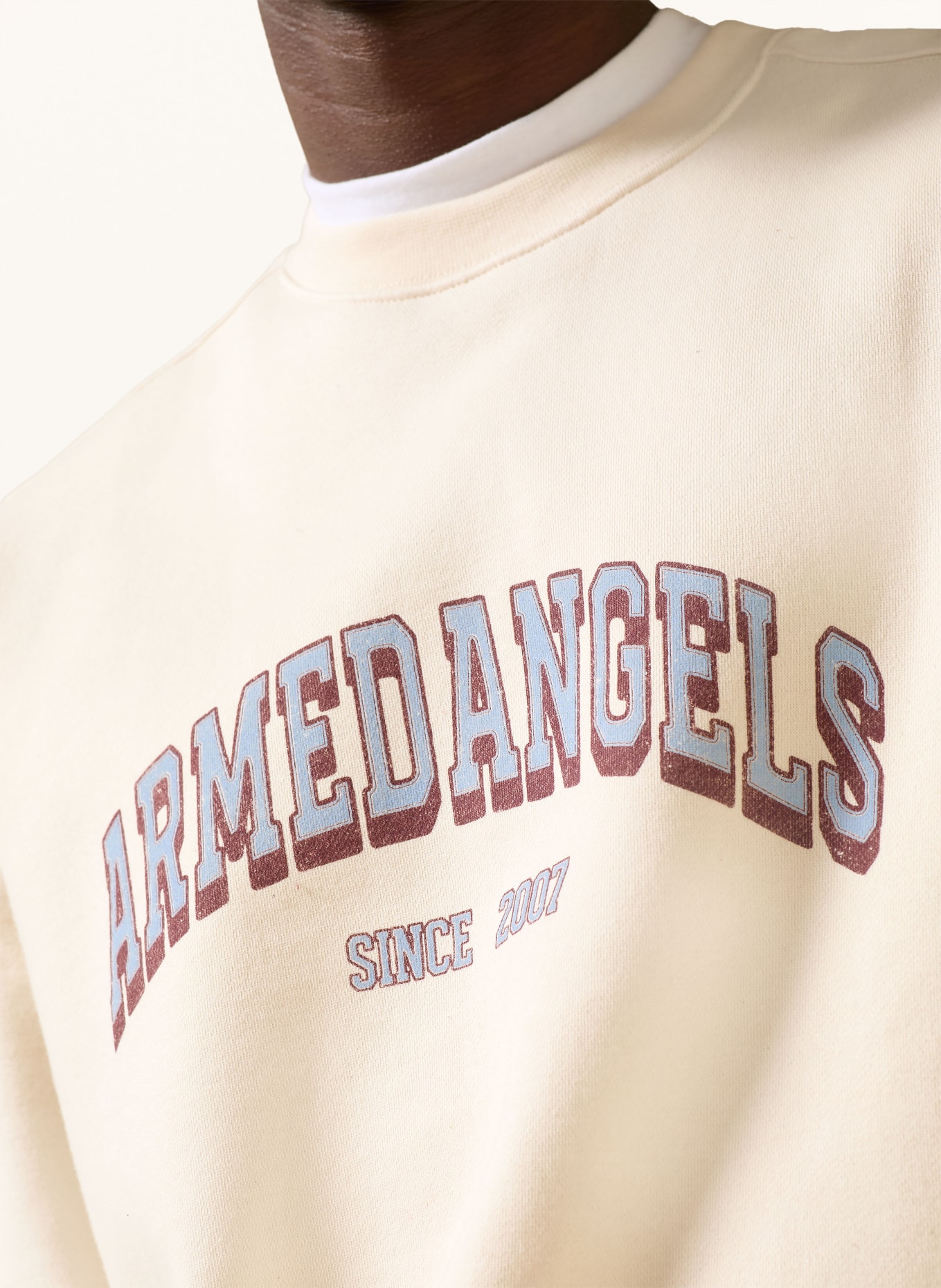 ARMEDANGELS Sweatshirt: CRÈME