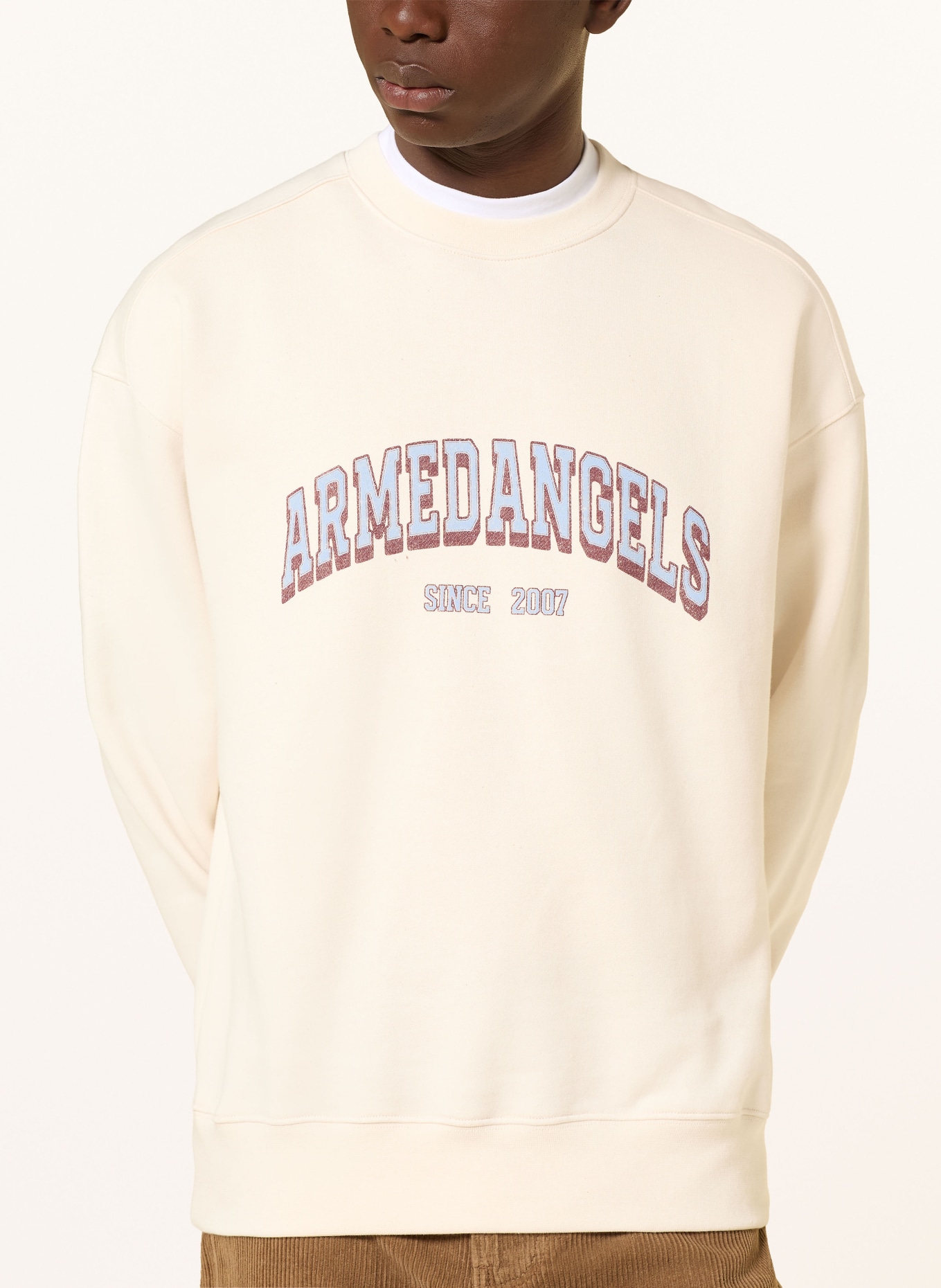 ARMEDANGELS Sweatshirt: CRÈME