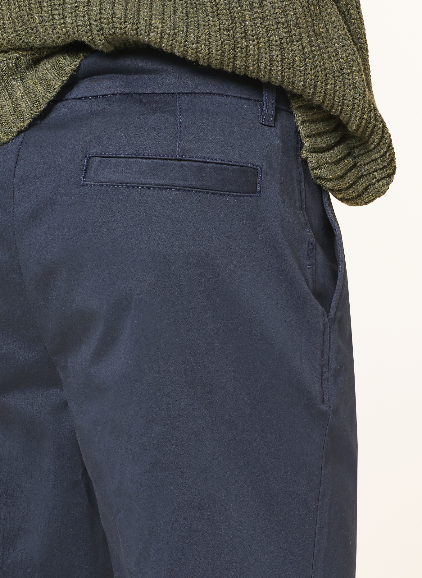 ARMEDANGELS Chino TAAMIR Slim Fit: DONKERBLAUW