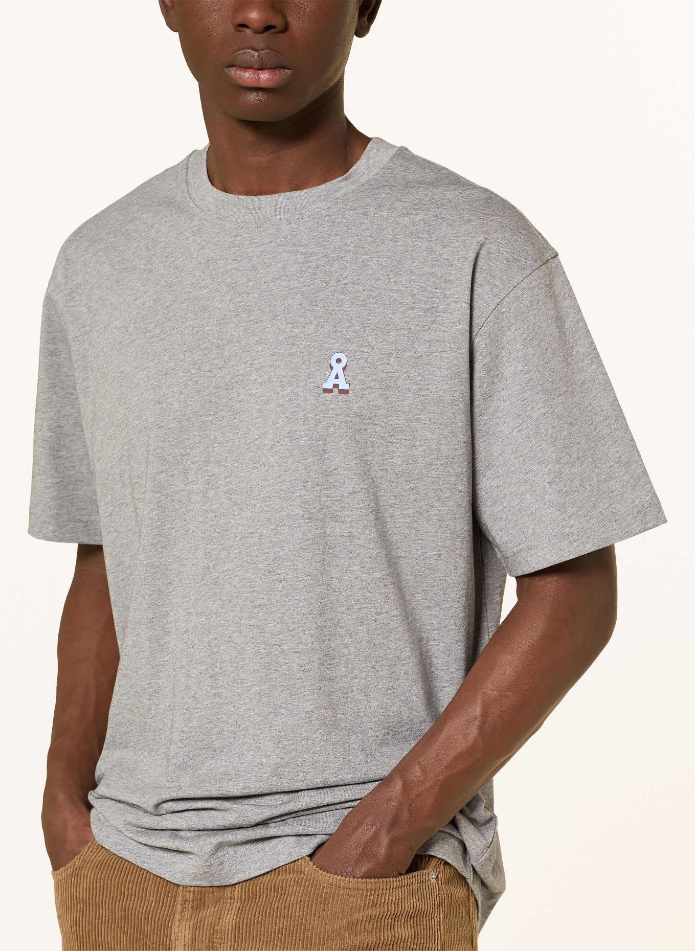 ARMEDANGELS Tricou ICONIC A MAARKOS: GRI