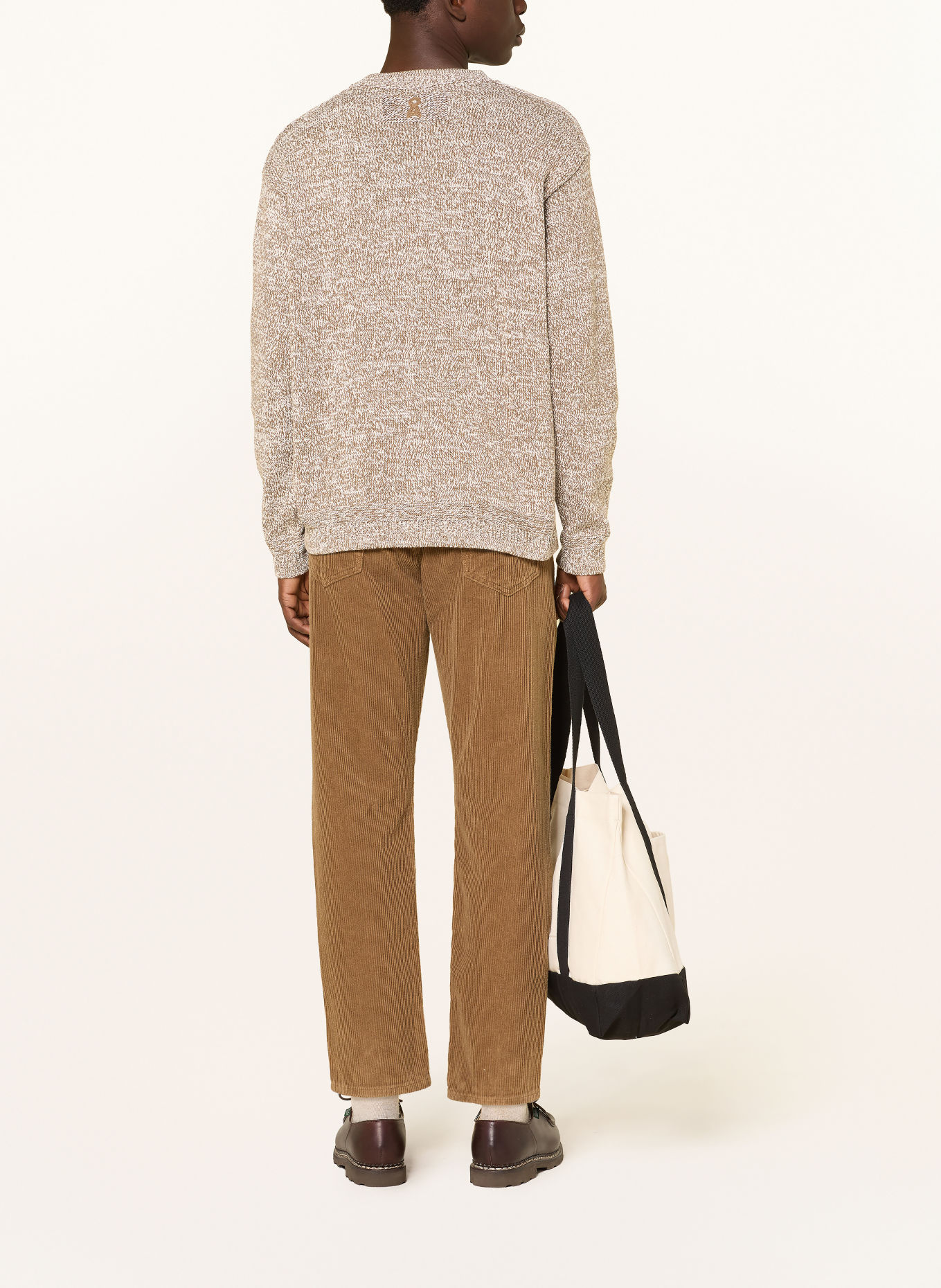 ARMEDANGELS Swetry: KHAKI / BIAŁY