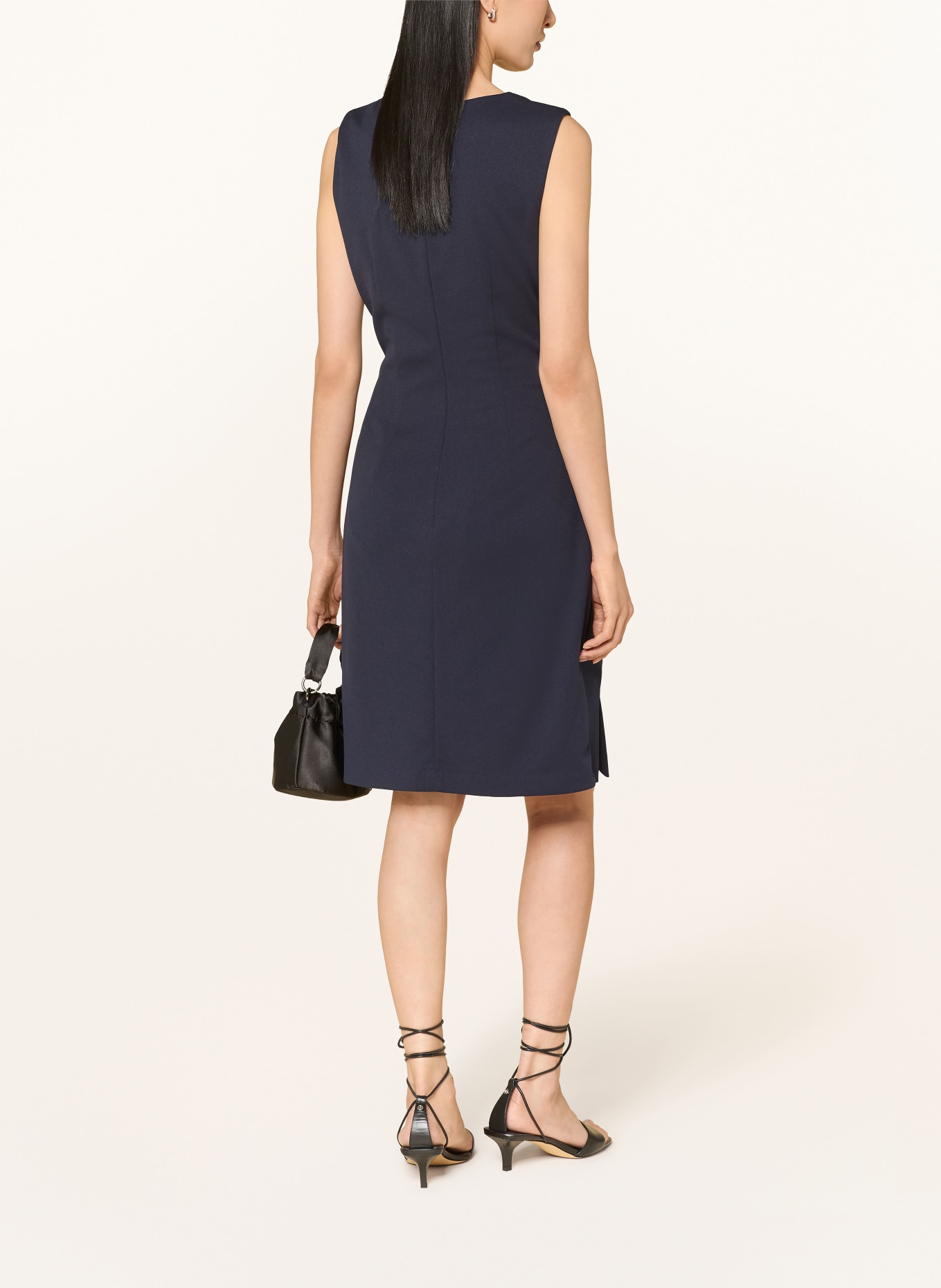 Vera Mont Cocktailkleid aus Jersey: DUNKELBLAU / PLATIN