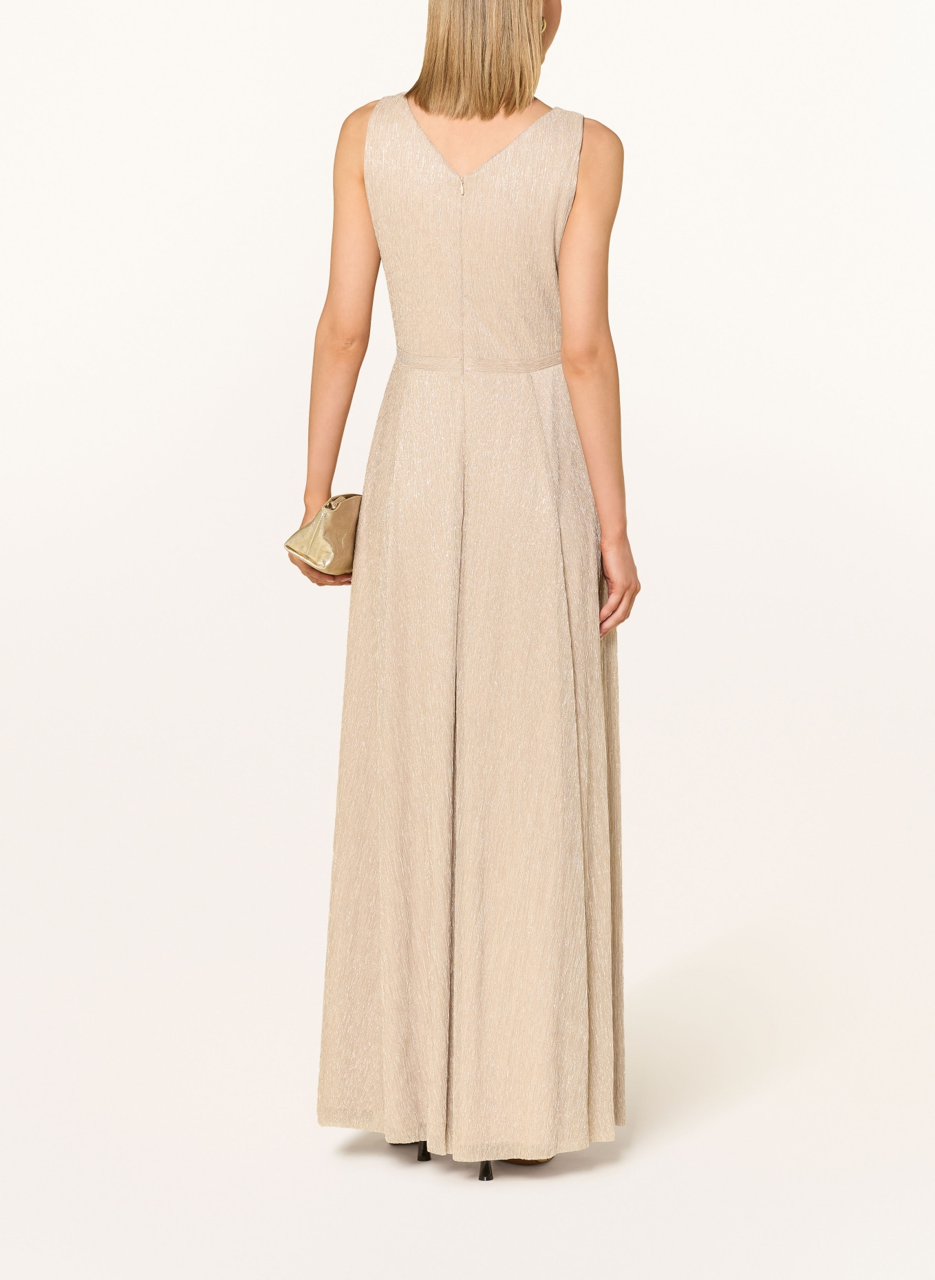 Vera Mont Abendkleid mit Glitzergarn: ROSÉ