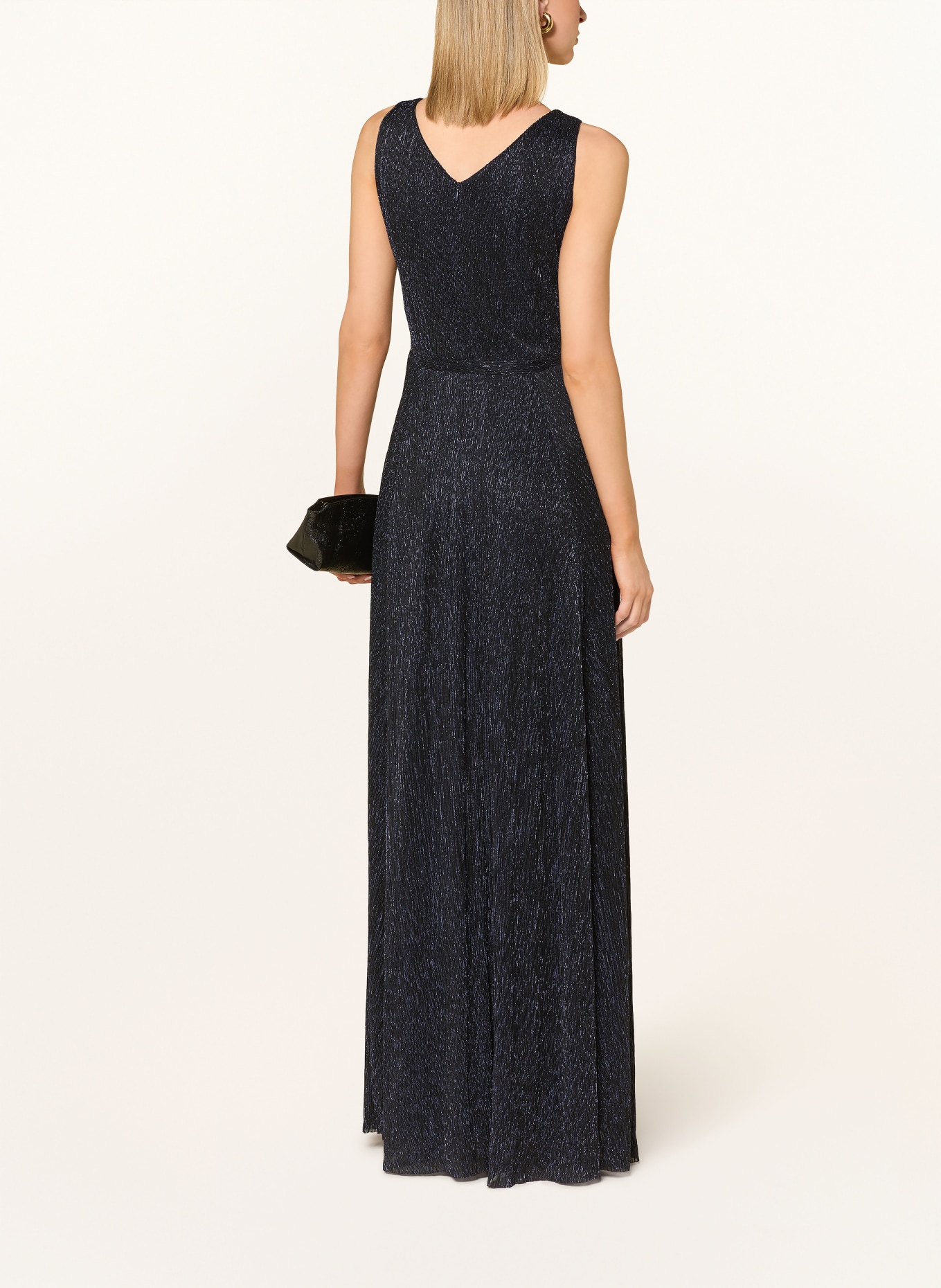 Vera Mont Abendkleid mit Glitzergarn: DUNKELBLAU
