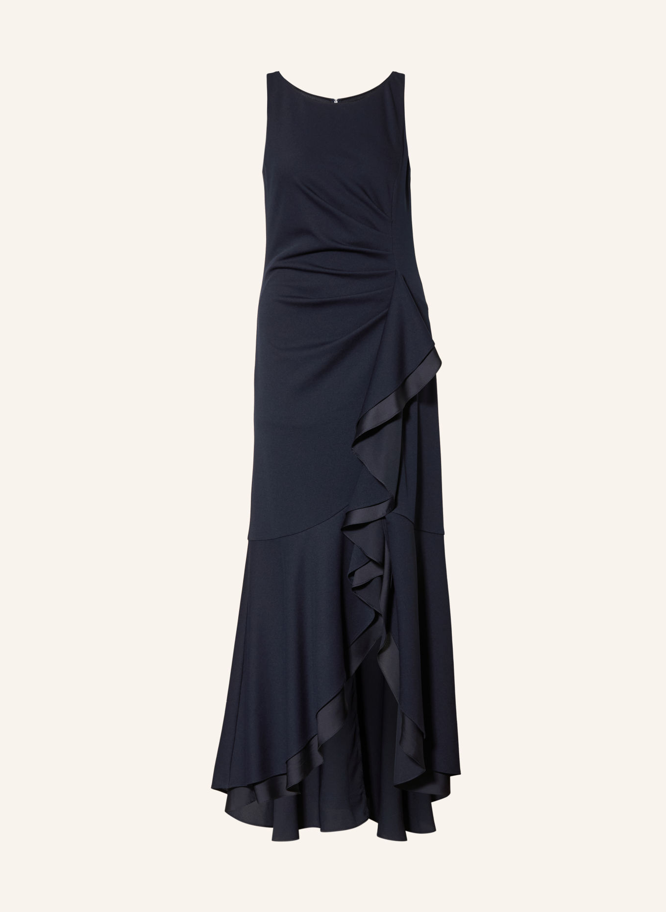 Vera Mont Abendkleid mit Volants: DUNKELBLAU