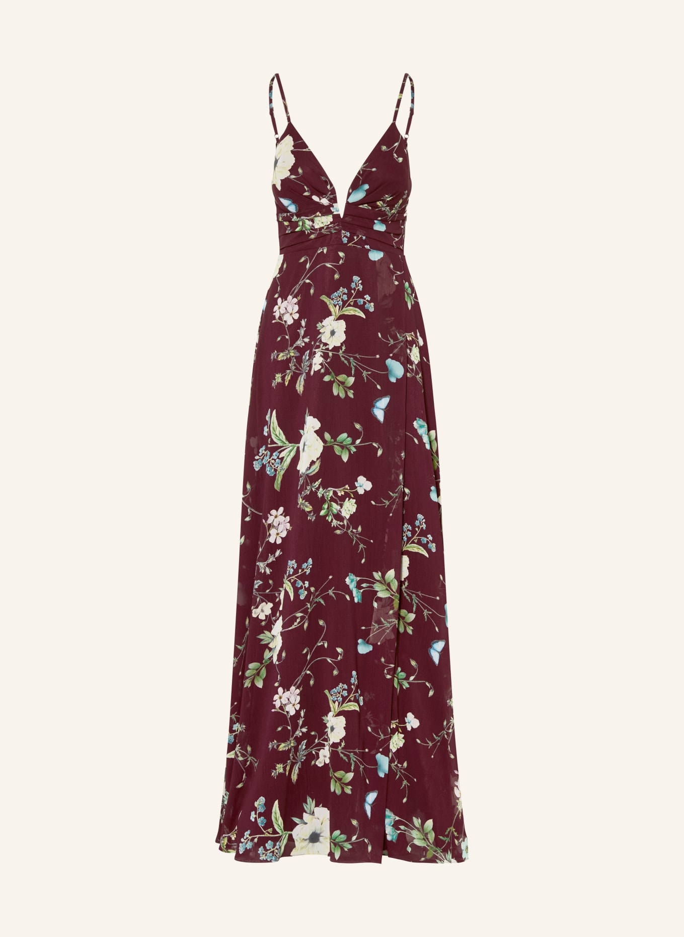 VM Vera Mont Abendkleid: DUNKELROT / GRÜN / BLAU