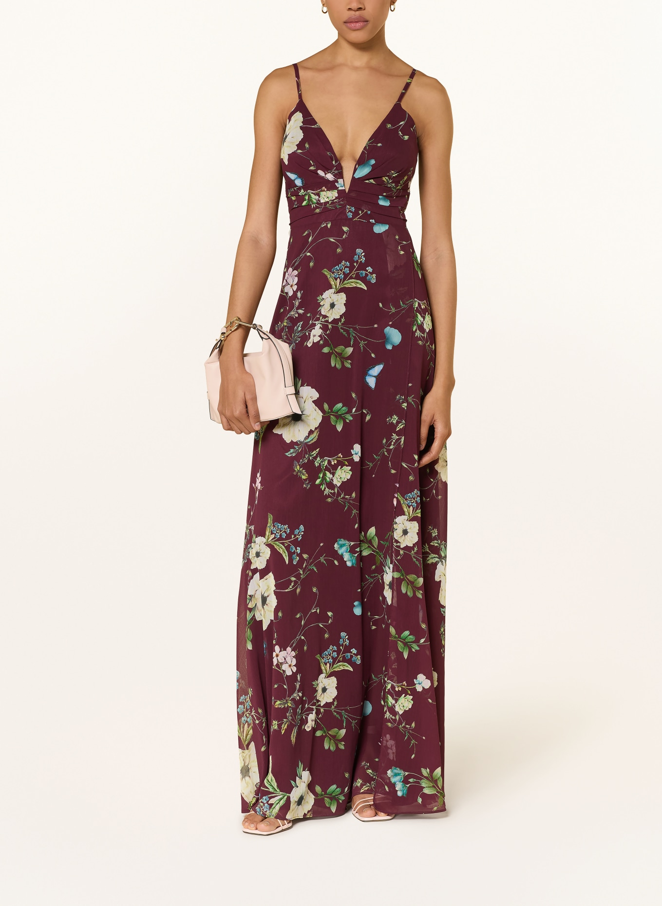 VM Vera Mont Abendkleid: DUNKELROT / GRÜN / BLAU