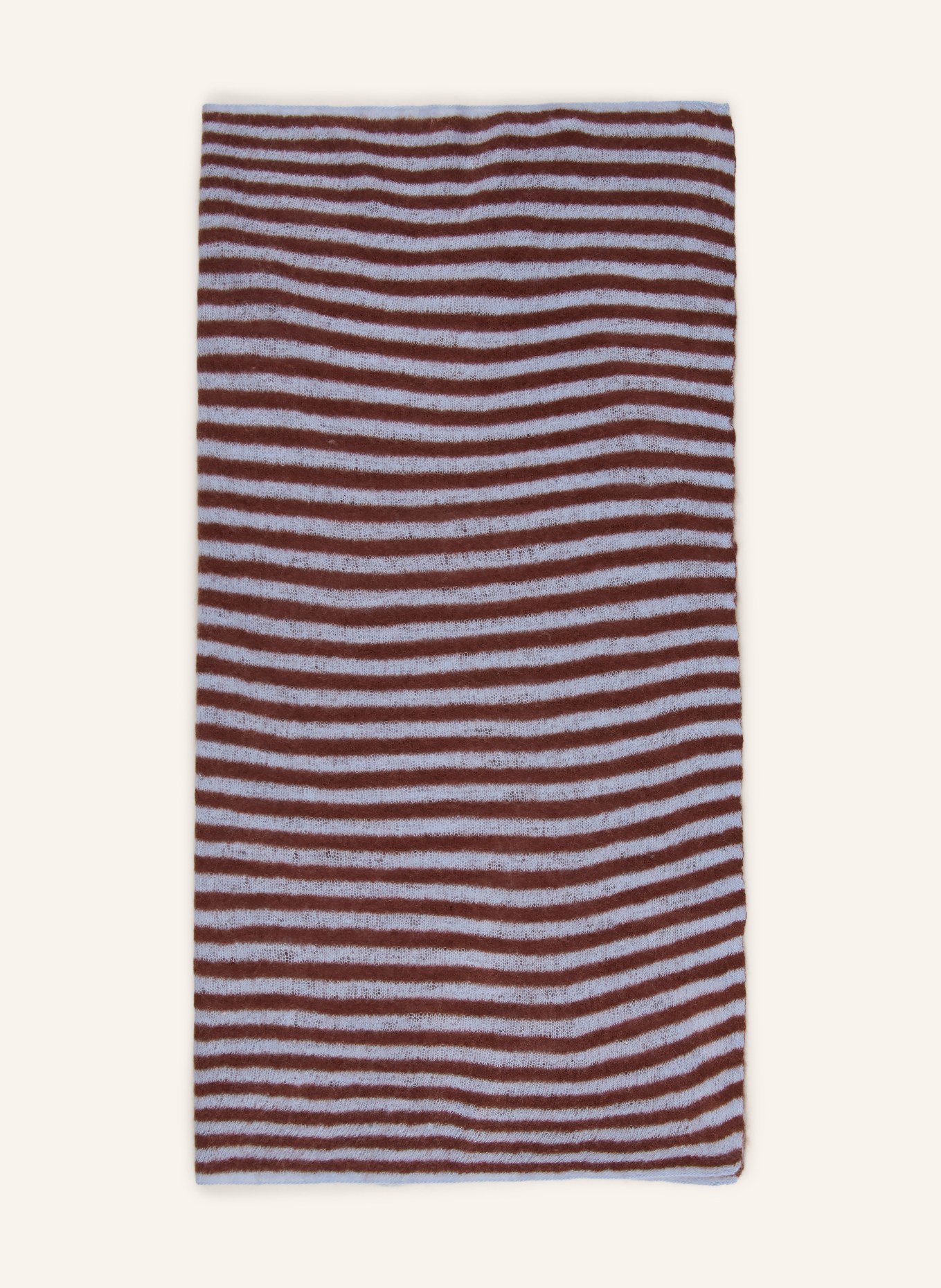 Mouleta Kašmírový šátek: TMAVĚ HNĚDÁ / TMAVĚ MODRÁ