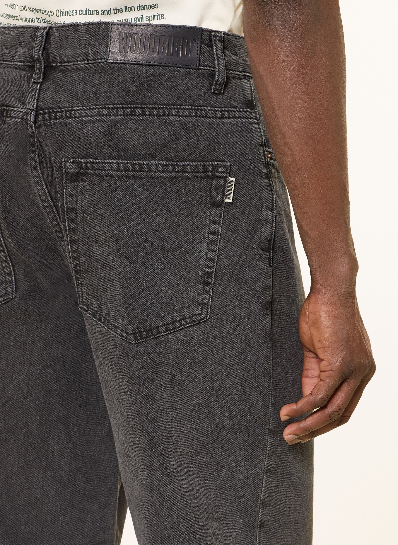 WOODBIRD Jeans WBLEROY CROW Regular Fit: BLACK