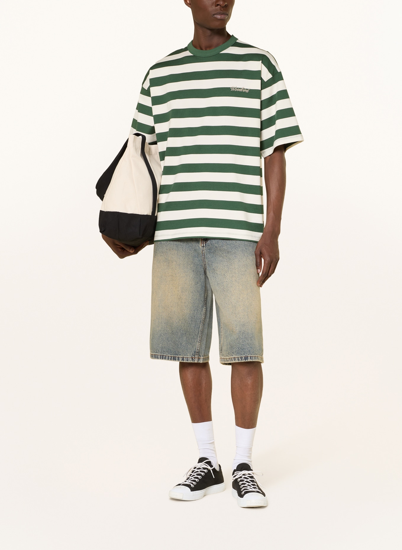 WOODBIRD Jeansshorts WBYUTO: DARK BLUE